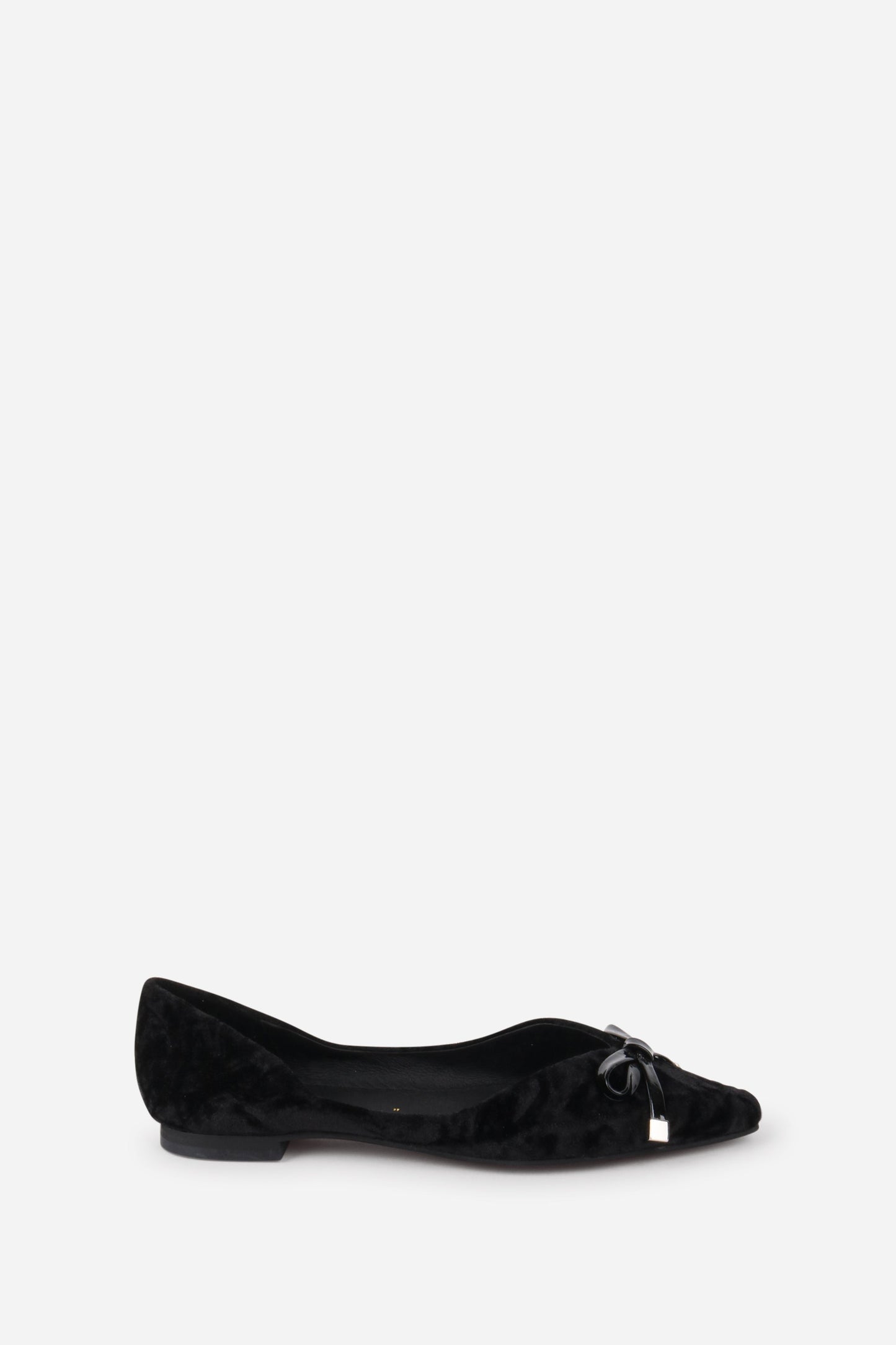 Intentionally Blank CECILIA VELVET BALLET FLAT