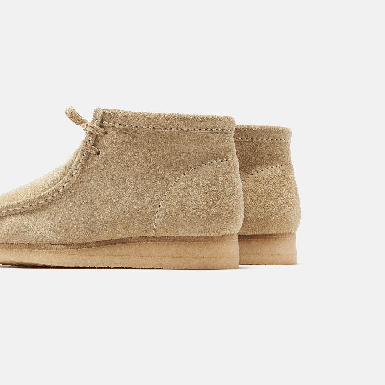Men Kith Clarks Wallabee Boot Suede - Maple