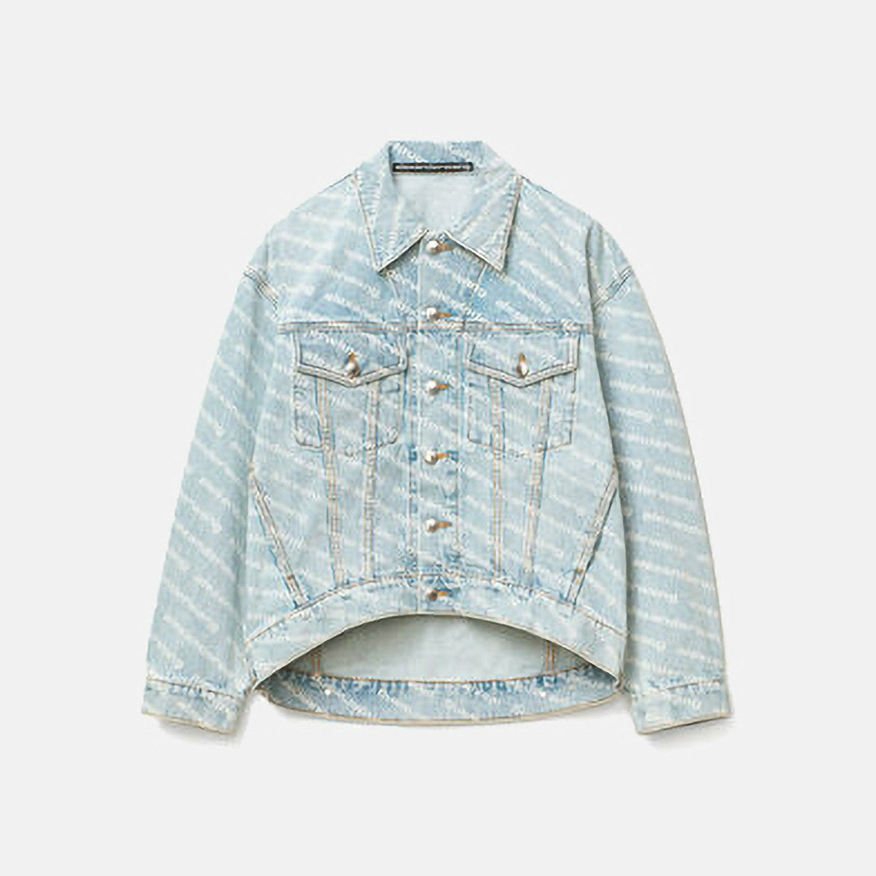 Women Kith T by Alexander Wang Falling Back Jacket - Pebble Bleach