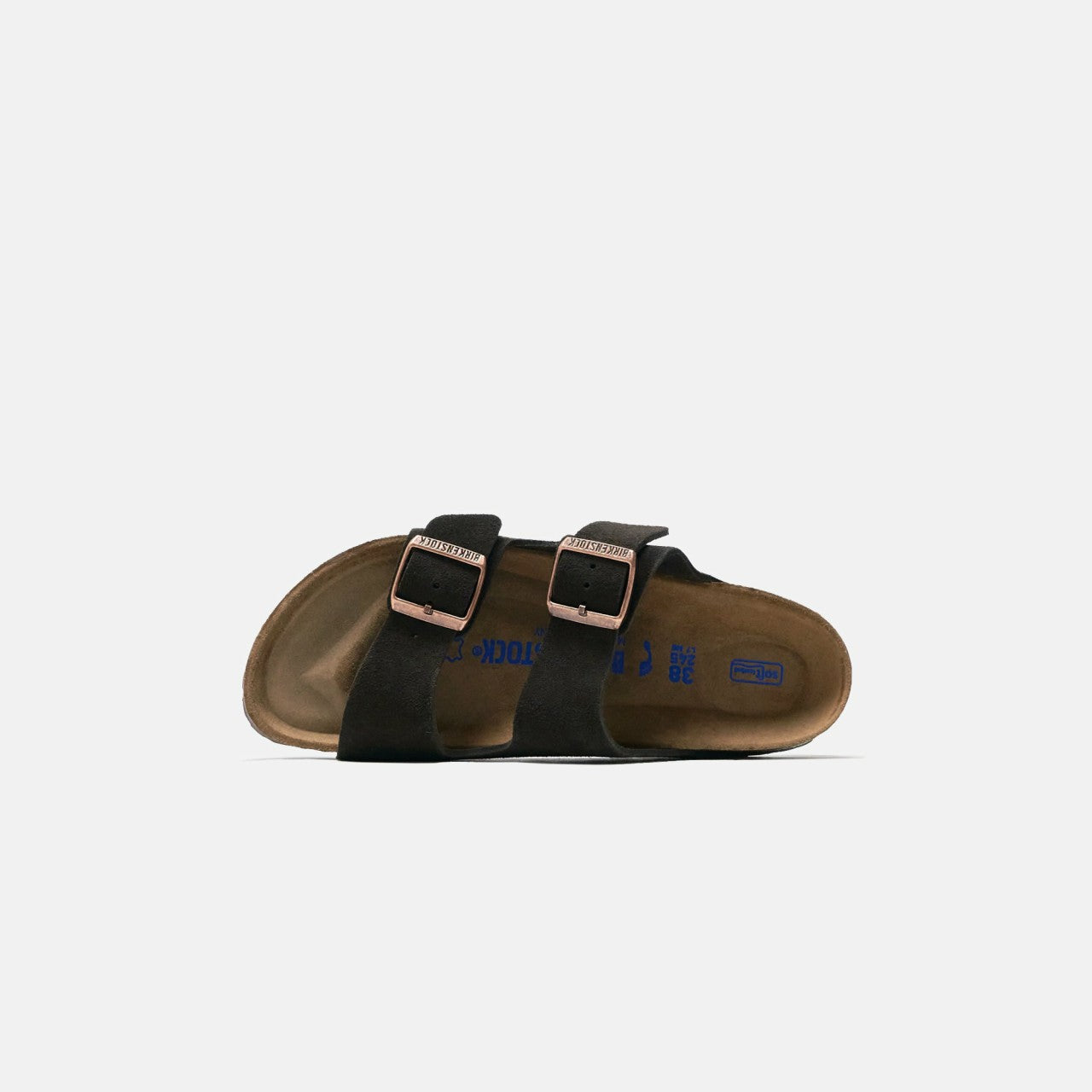 Women Kith Birkenstock WMNS Arizona Soft Footbed Suede Sandals - Mocha