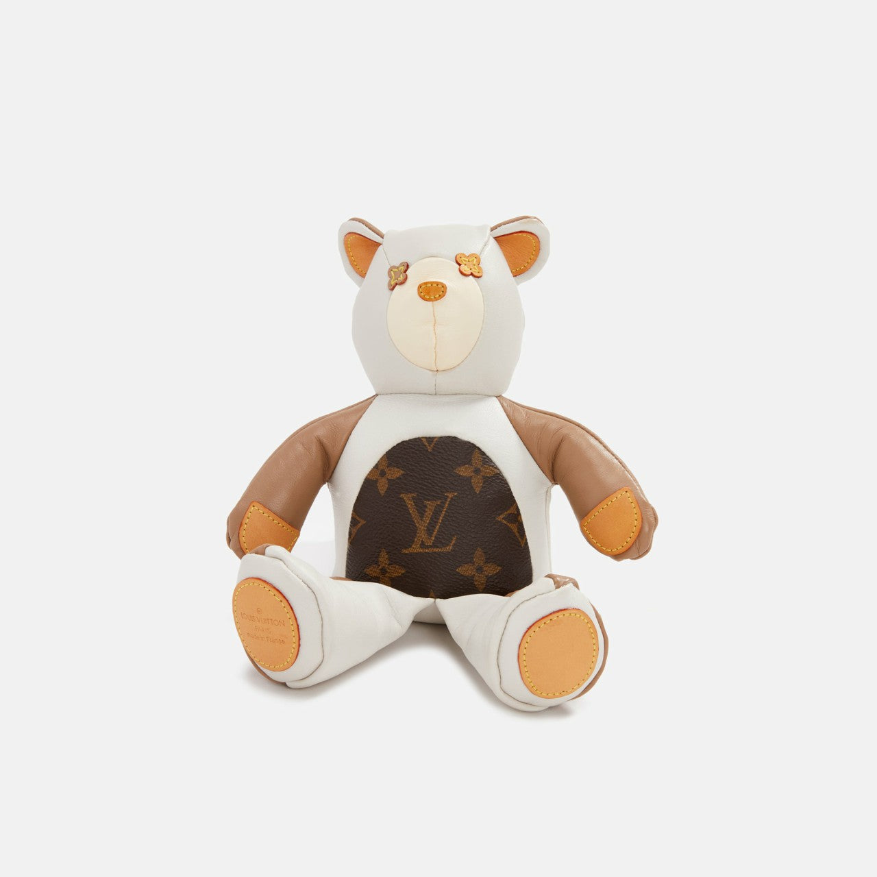 Kids|Women Kith WGACA LV Leather Mono Dou Dou Louis - White