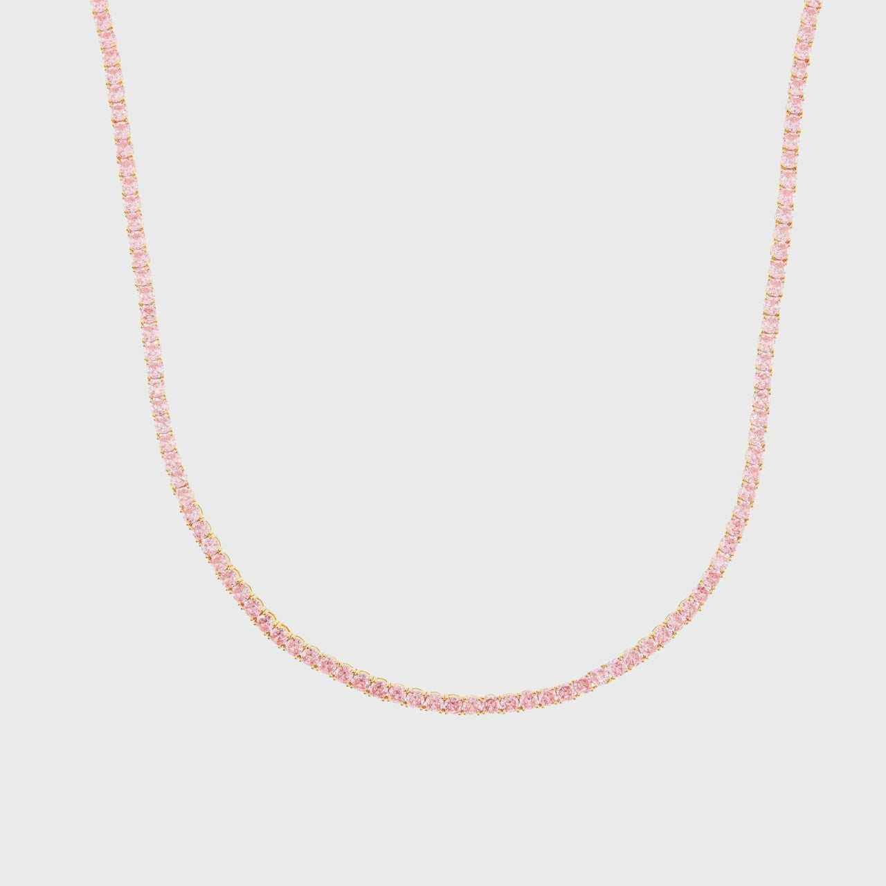 Women Kith Crystal Haze Serena Necklace - Bubblegum