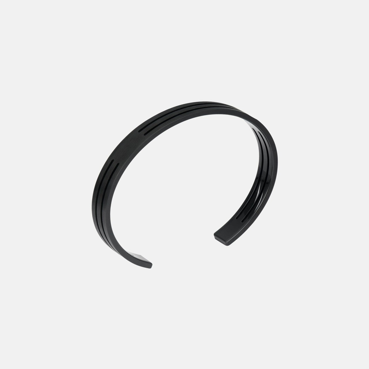 Men Kith Le Gramme 8g Punched Ribbon Bracelet - Silver