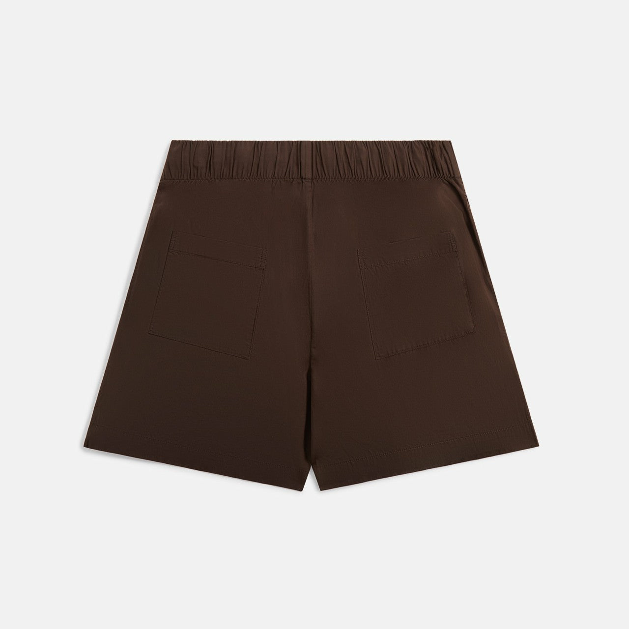 Men Kith Tekla Poplin Pajama Shorts - Coffee