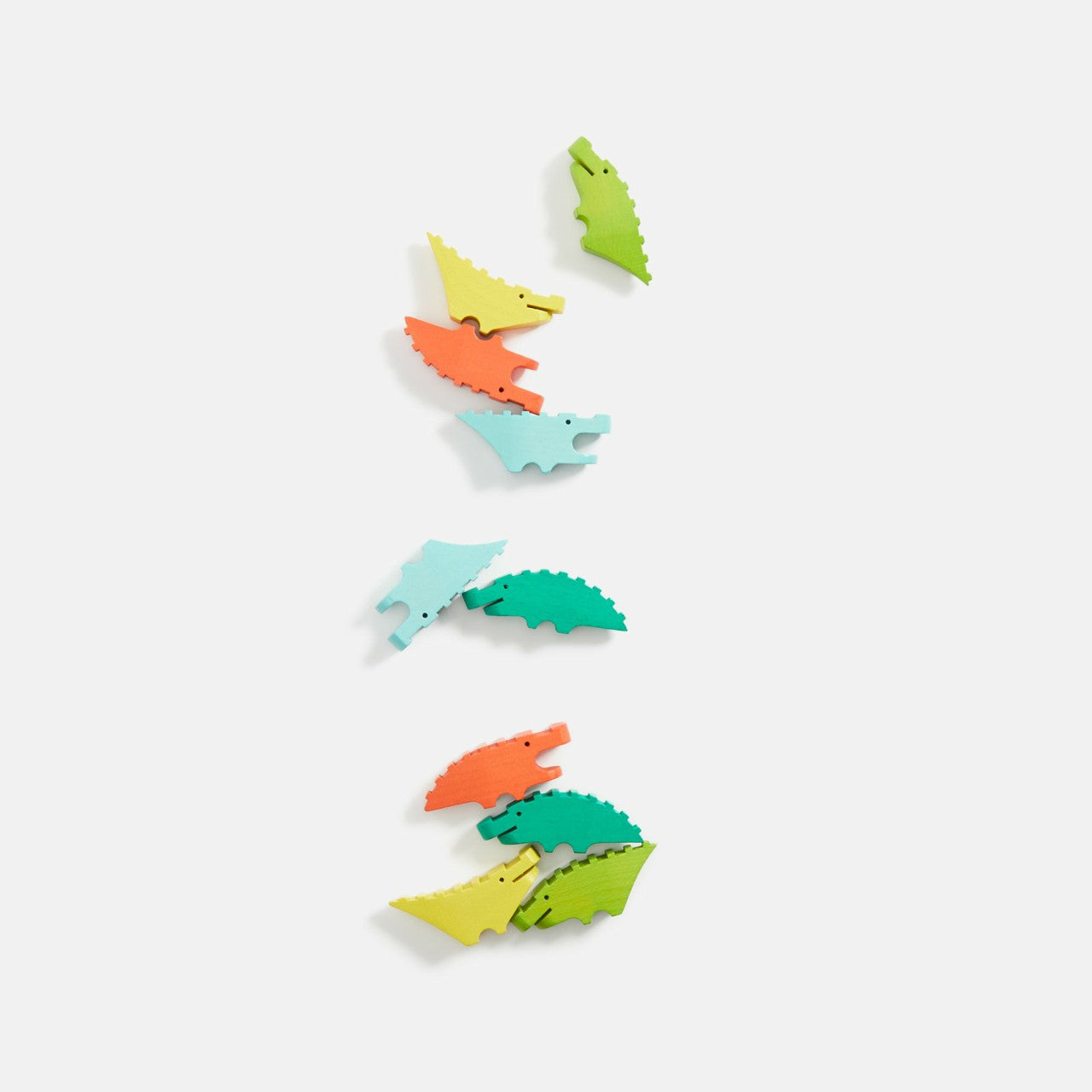 Kids Kith Areaware Croc Pile Mini Set of 10 - Multi