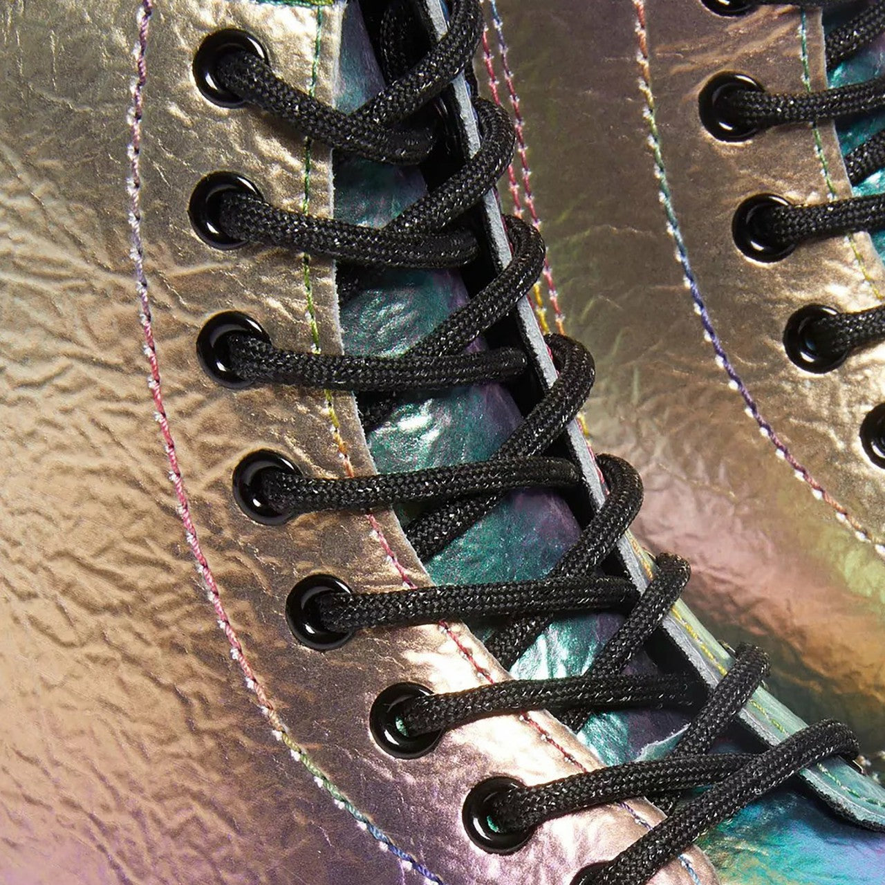 Kids Kith Dr. Martens Junior 1460 - Multi Rainbow Crinkle