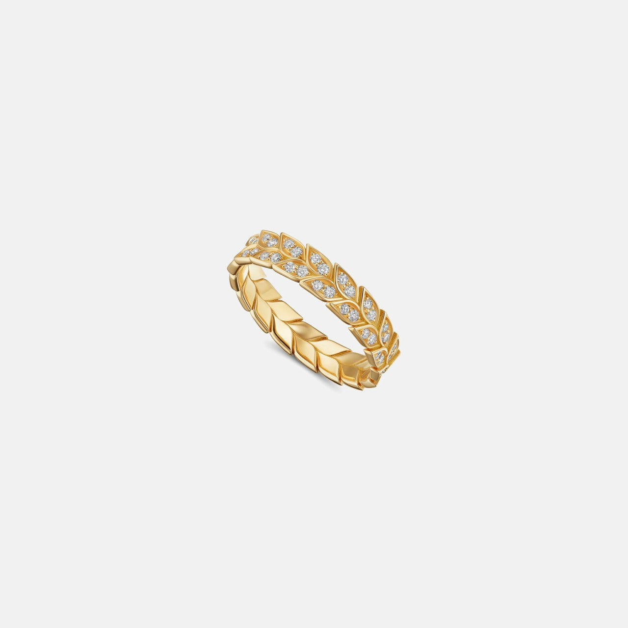 Women Kith VL Cepher Secale Ring with Diamonds - Yellow Gold