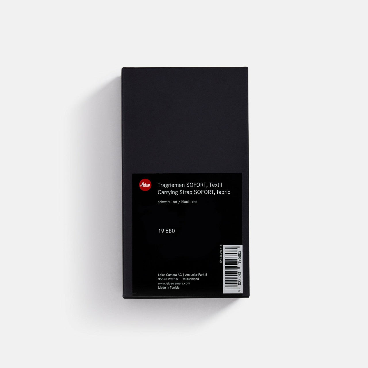 Men|Women Kith Leica Carrying Strap SOFORT - Black / Red