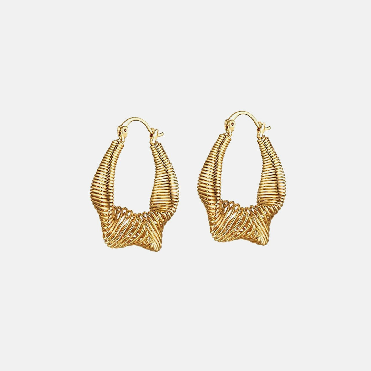 Women Kith ARSN Power Trip Earrings - Gold