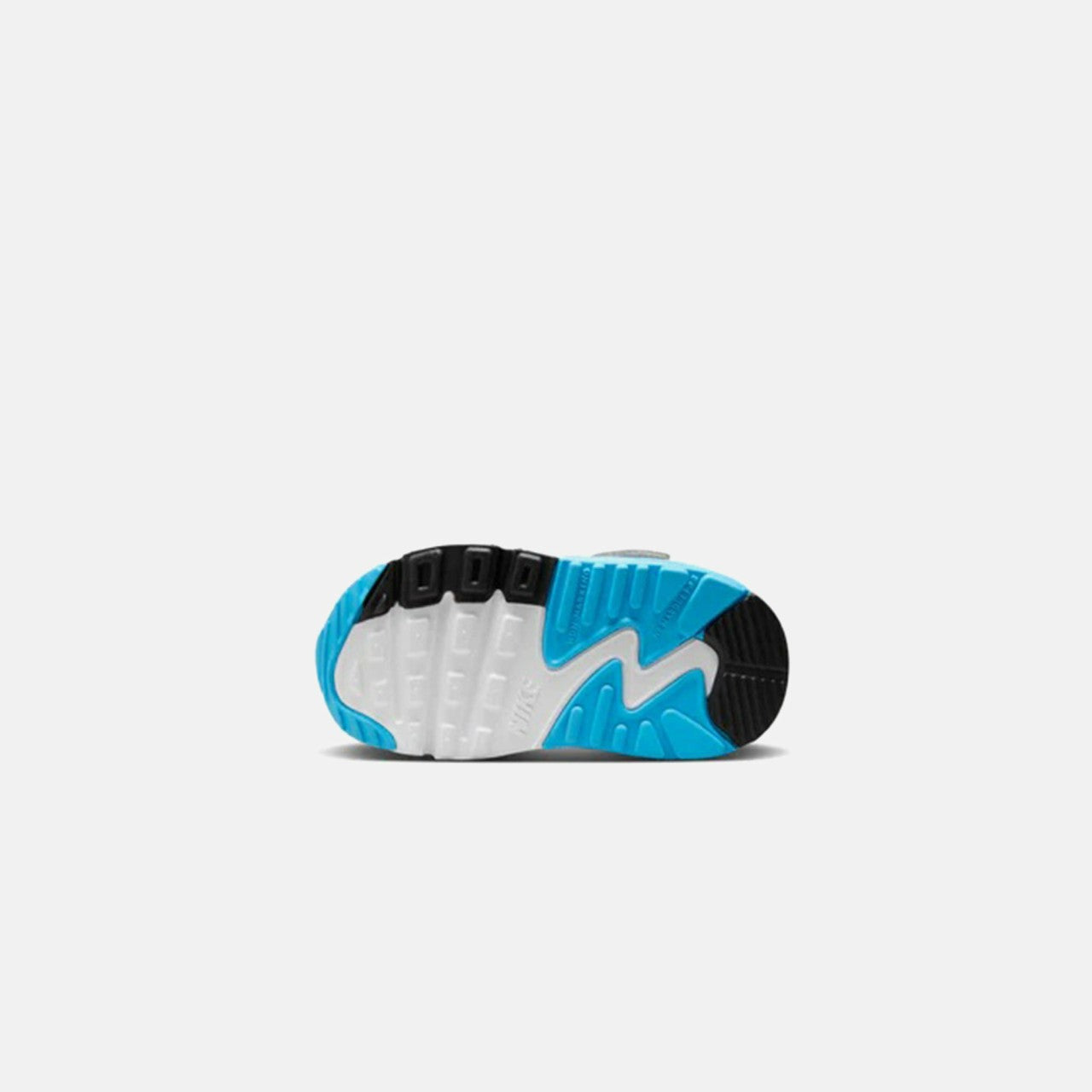 Kids Kith Nike TD Air Max 90 Easyon - White / Wolf Grey / Baltic Blue