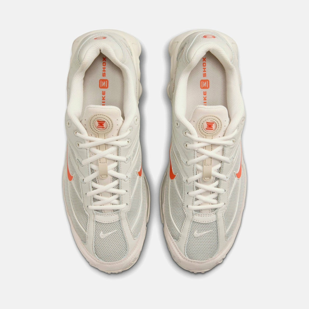 Men Kith Nike Shox Ride 2 - Light Bone / Turf Orange / Phantom