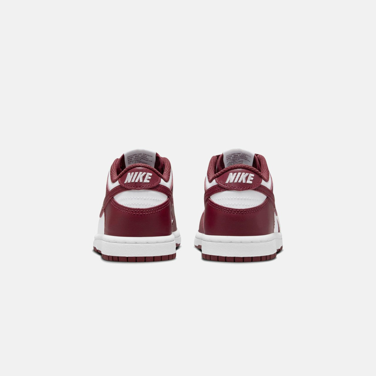 Kids Kith Nike PS Dunk Low - White / Redwood / Gym Red