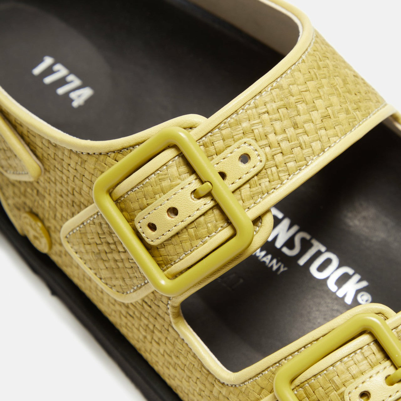 Men|Women Kith Birkenstock Milano Raffia - Luxe Golden Olive