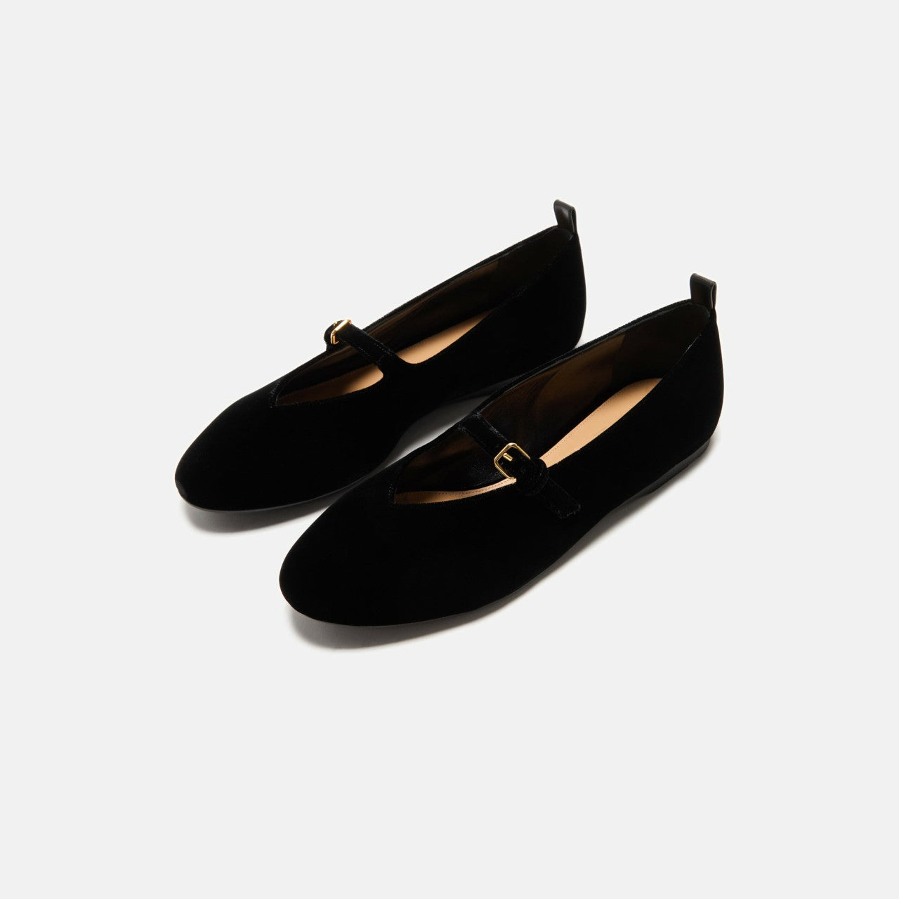 Men|Women Kith JW Anderson Velvet Ballerina - Black