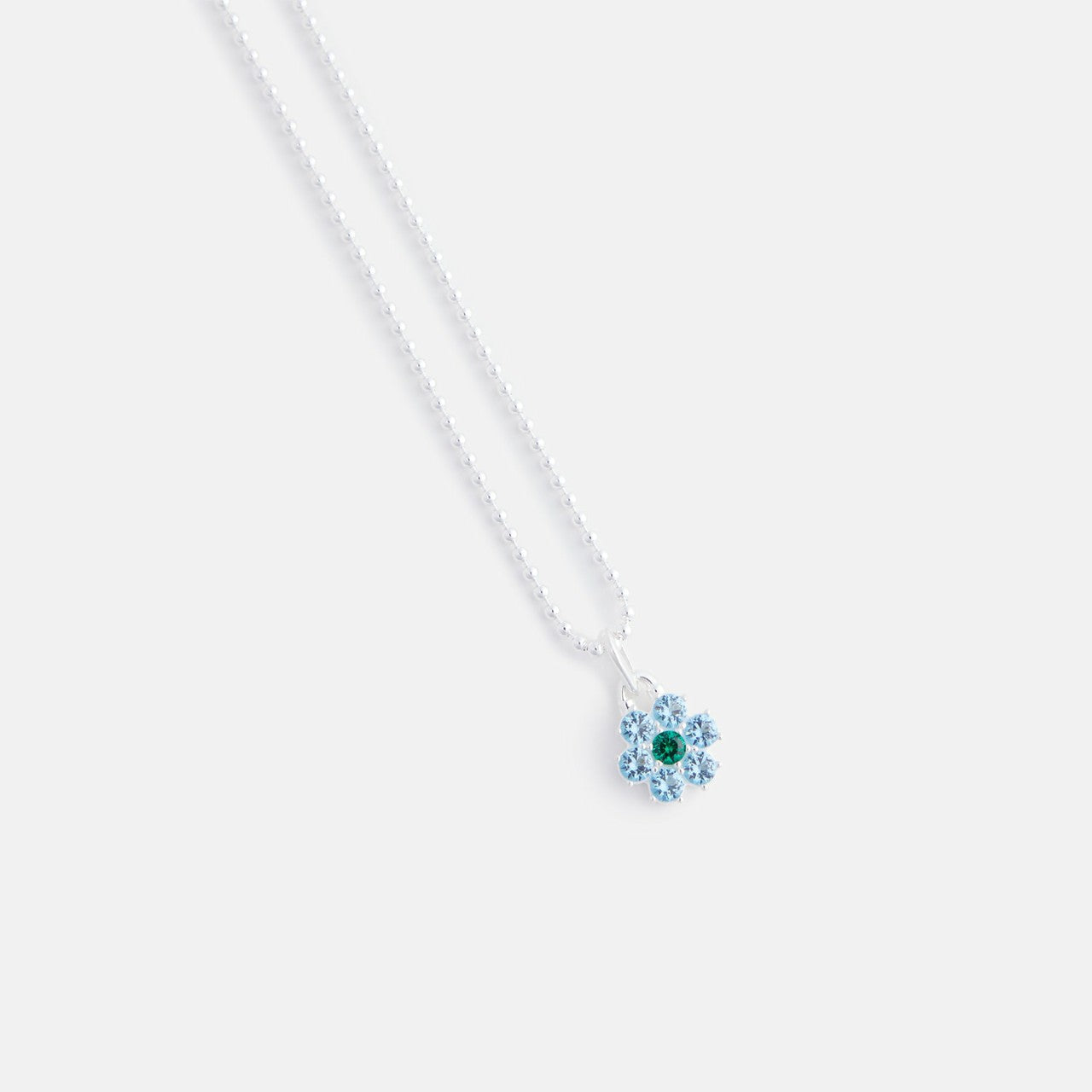 Men Kith Hatton Labs Daisy Pendant - Silver / Topaz