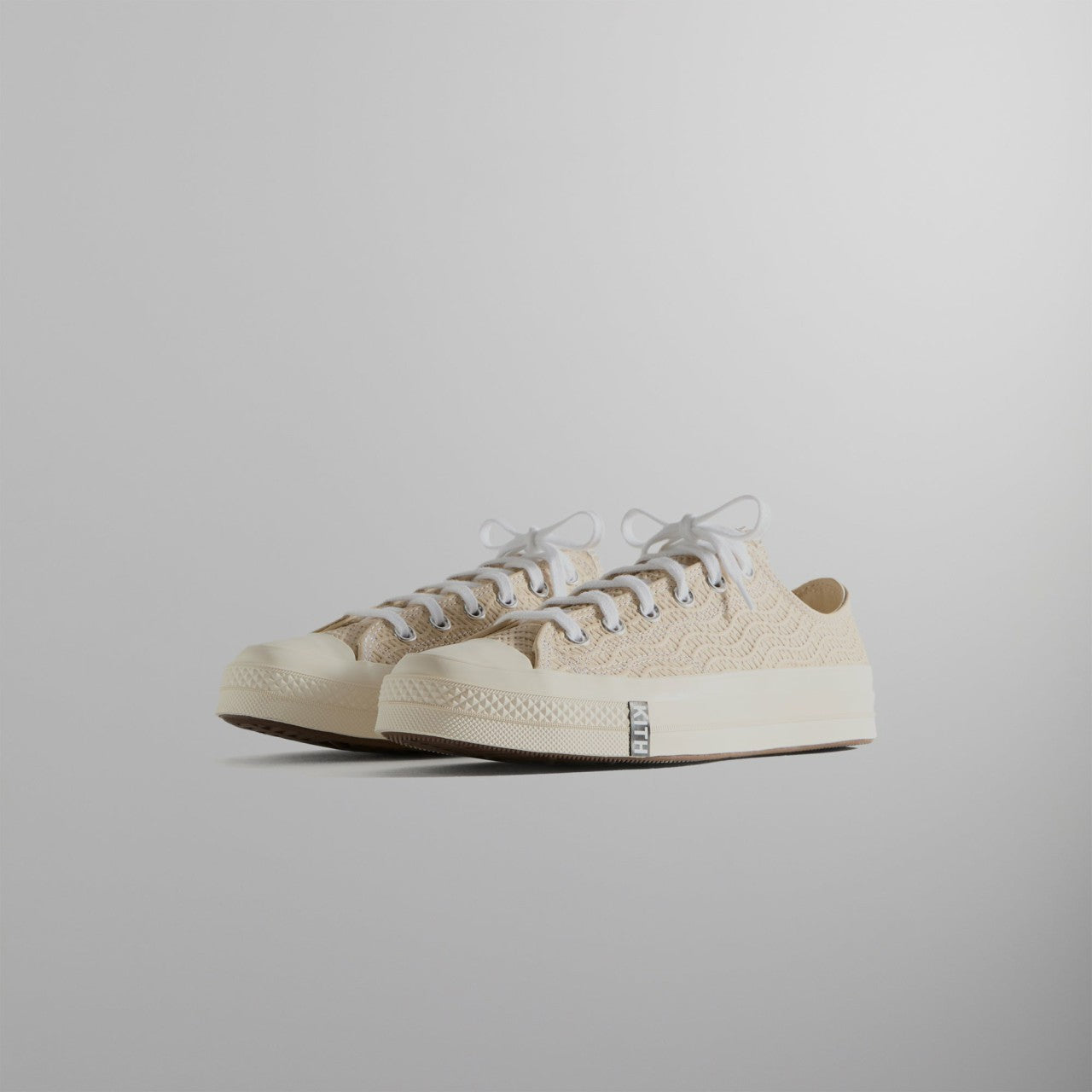 Men|Women Kith Kith for Converse Chuck Taylor All Star 1970 Ox - Egret / White / Blac