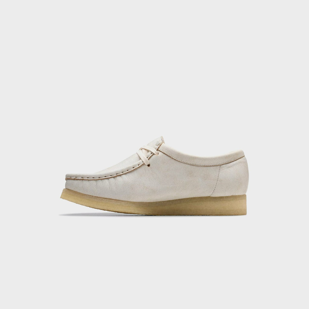 Women|Men Kith Clarks Wallabee - White Leather
