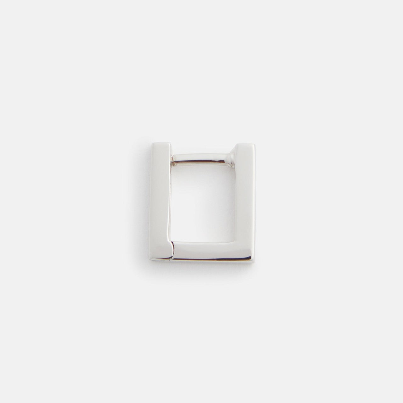 Men Kith Tom Wood Sleek Huggie - Silver