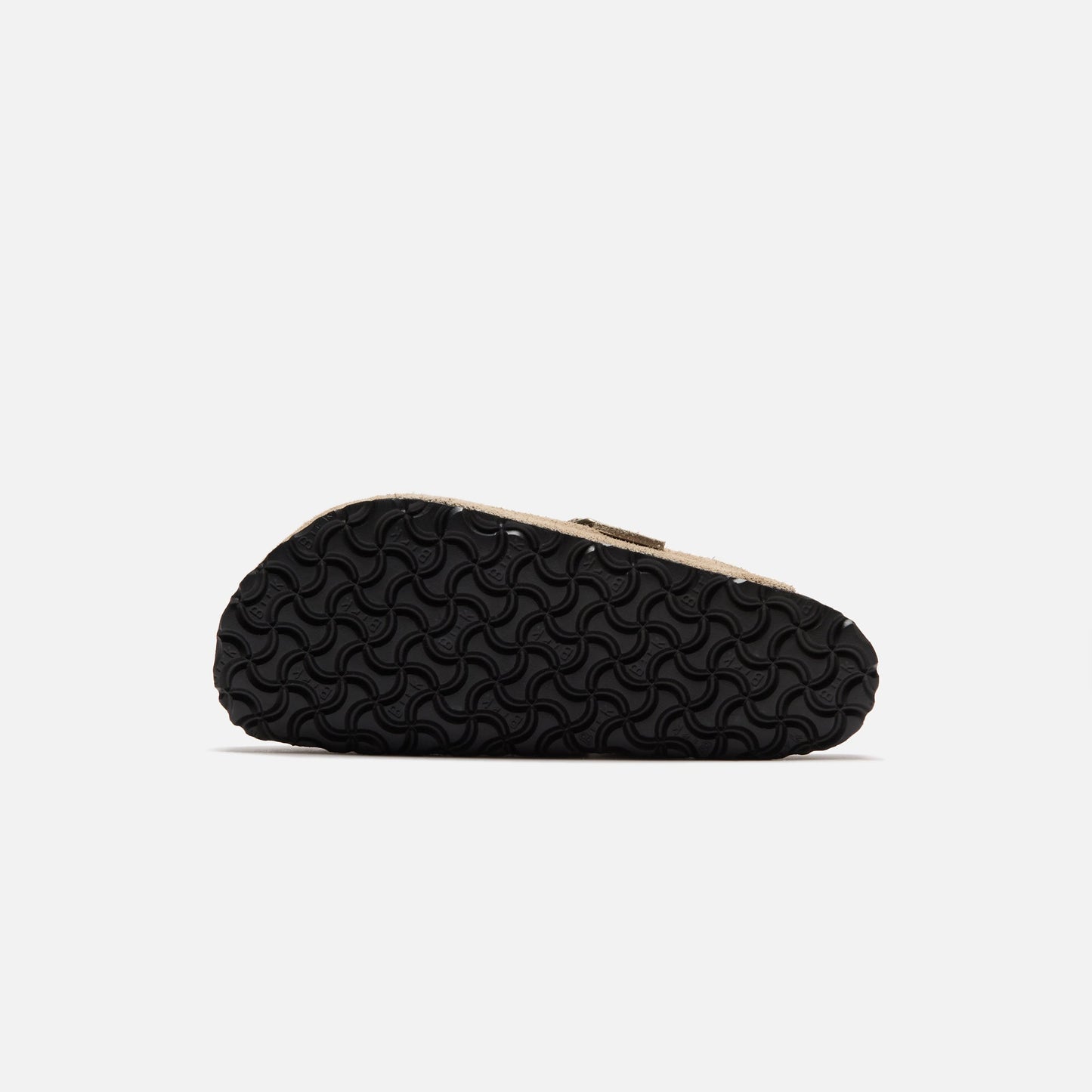 Men Kith Birkenstock Boston Shearling Suede - Taupe / Sandcastle