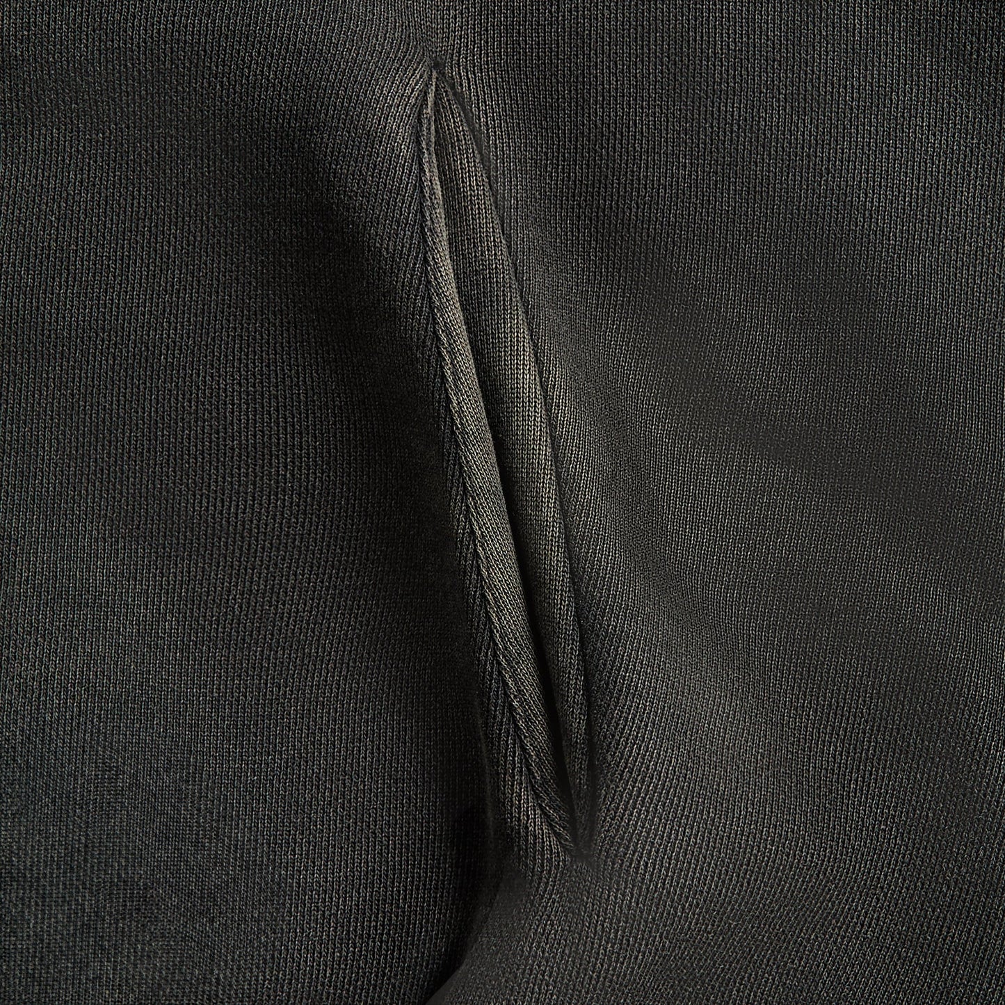 Men Kith Entire Studios Thermal Hoodie - Washed Black