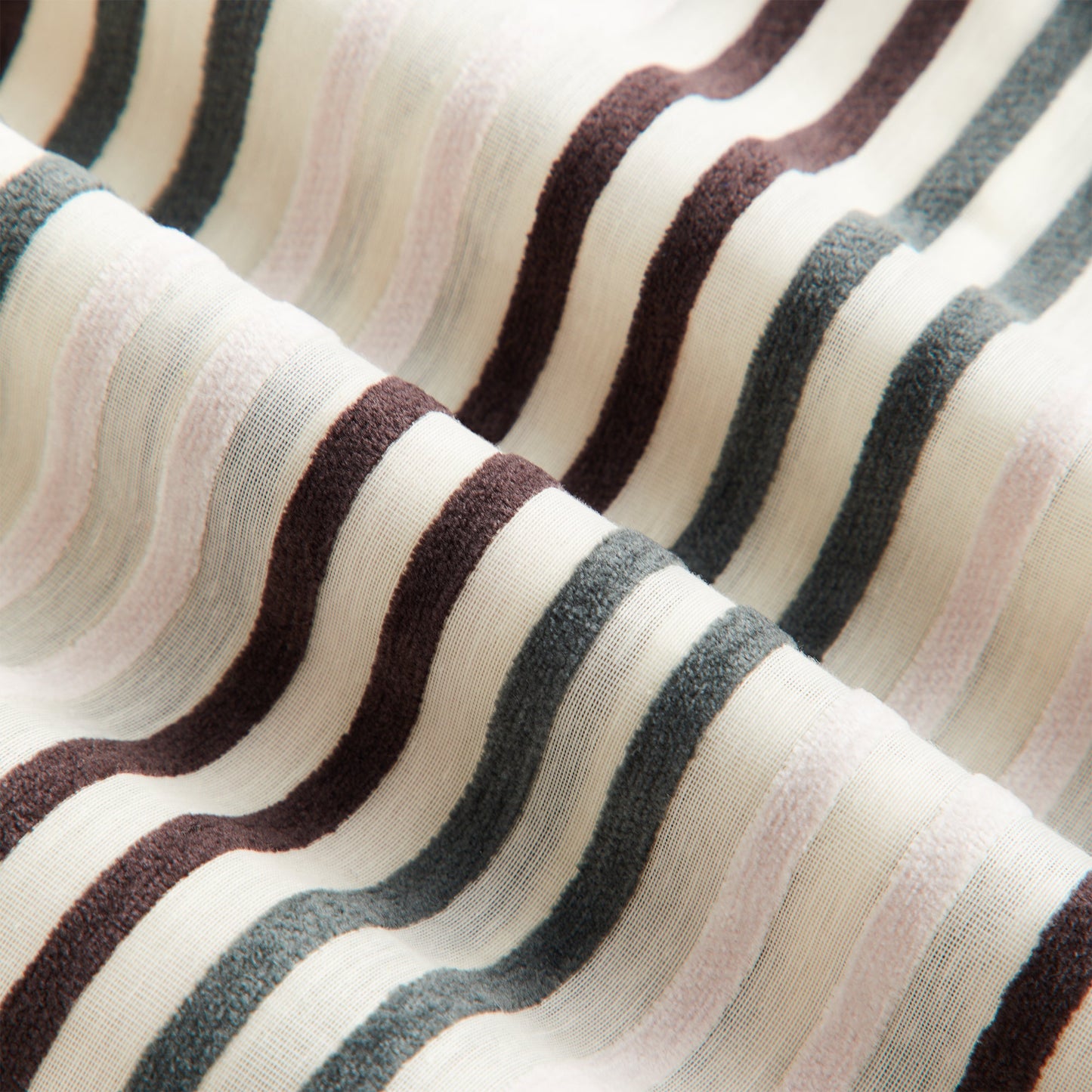 Women Kith Kith Women Elena II Chenille Stripe Shirt - Echo