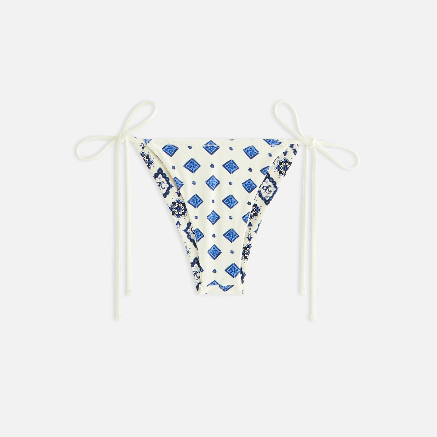Women Kith Kith Women Tova Baroque Tile Tie Bottom - Sandrift
