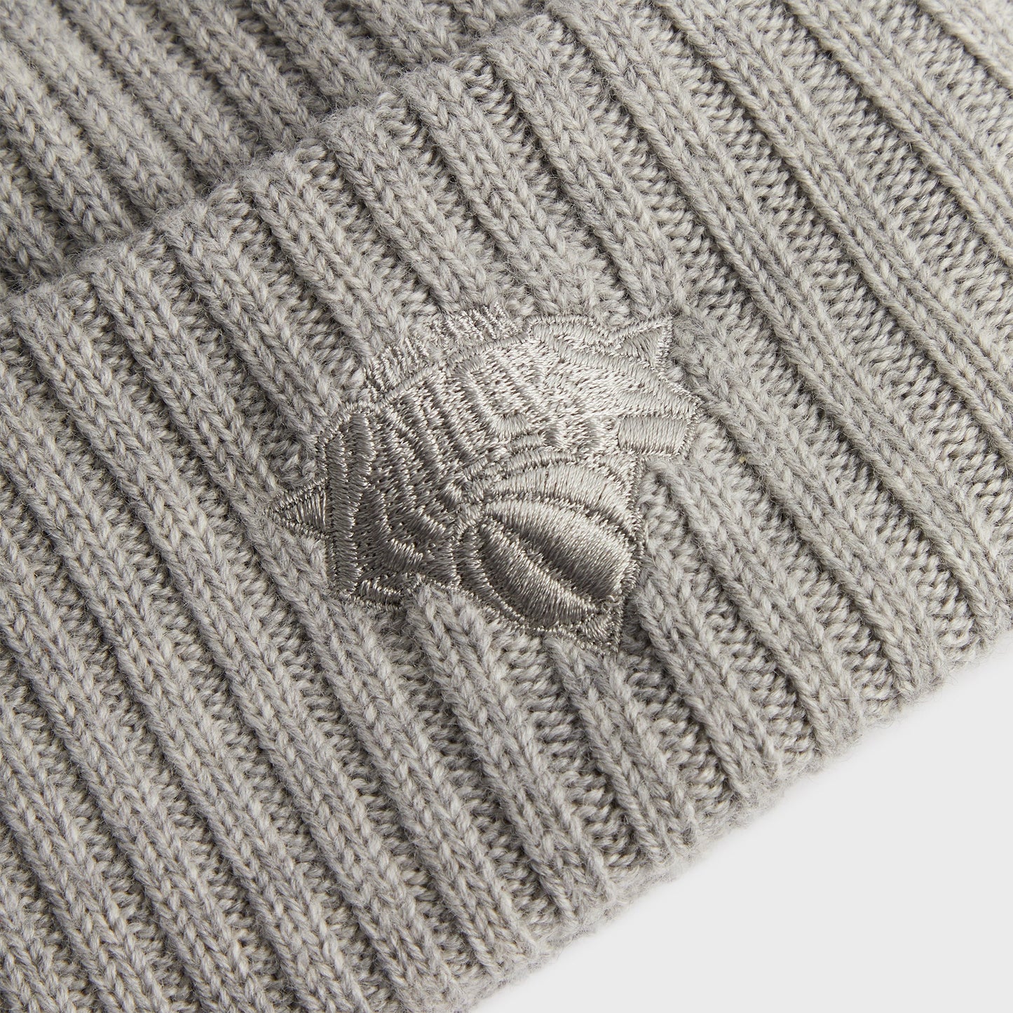Men Kith Kith for the New York Knicks Court Vision Beanie - Light Heather Grey