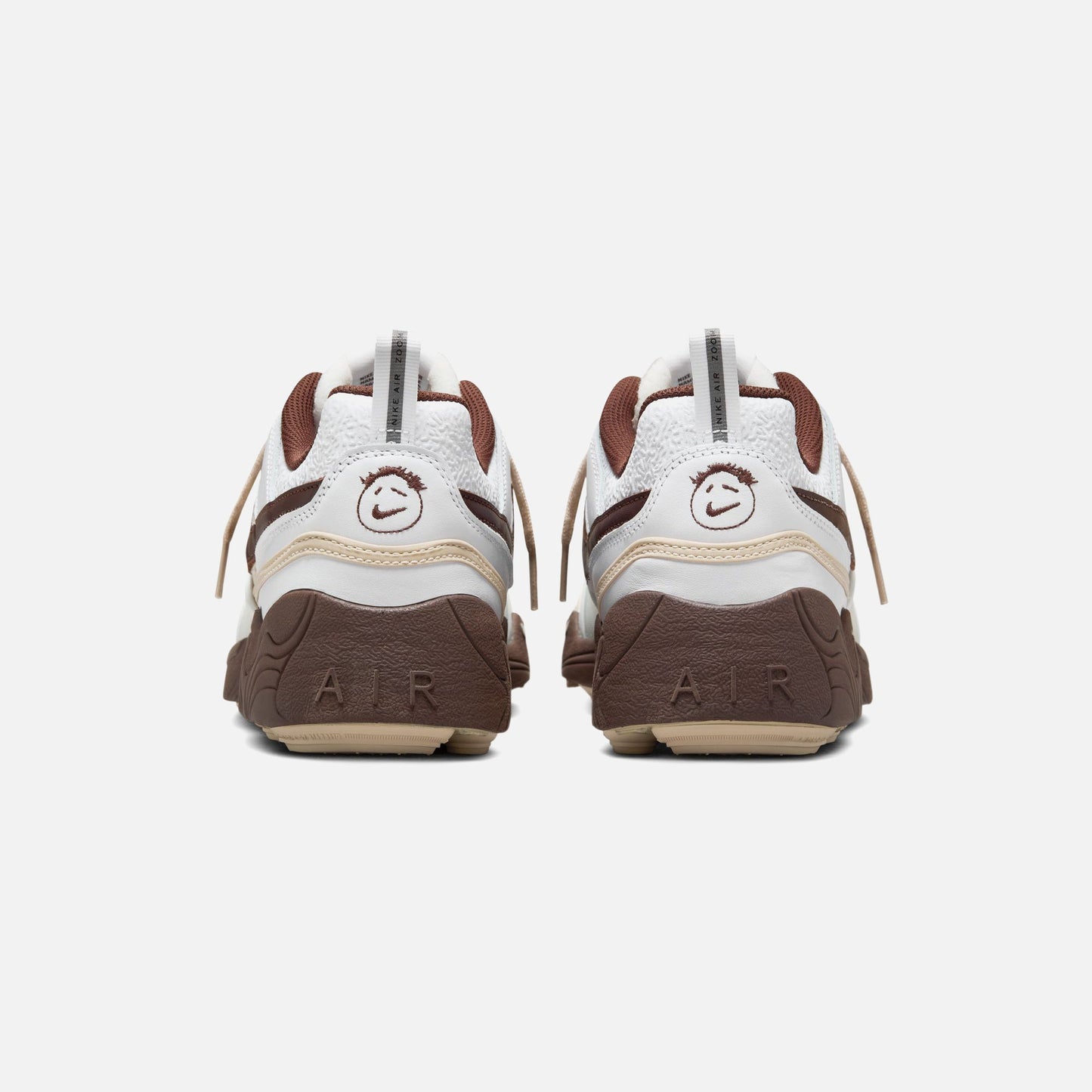 Men Kith Nike x Travis Scott Jumpman Jack Zoom Field Jaxx - White / Light Choco