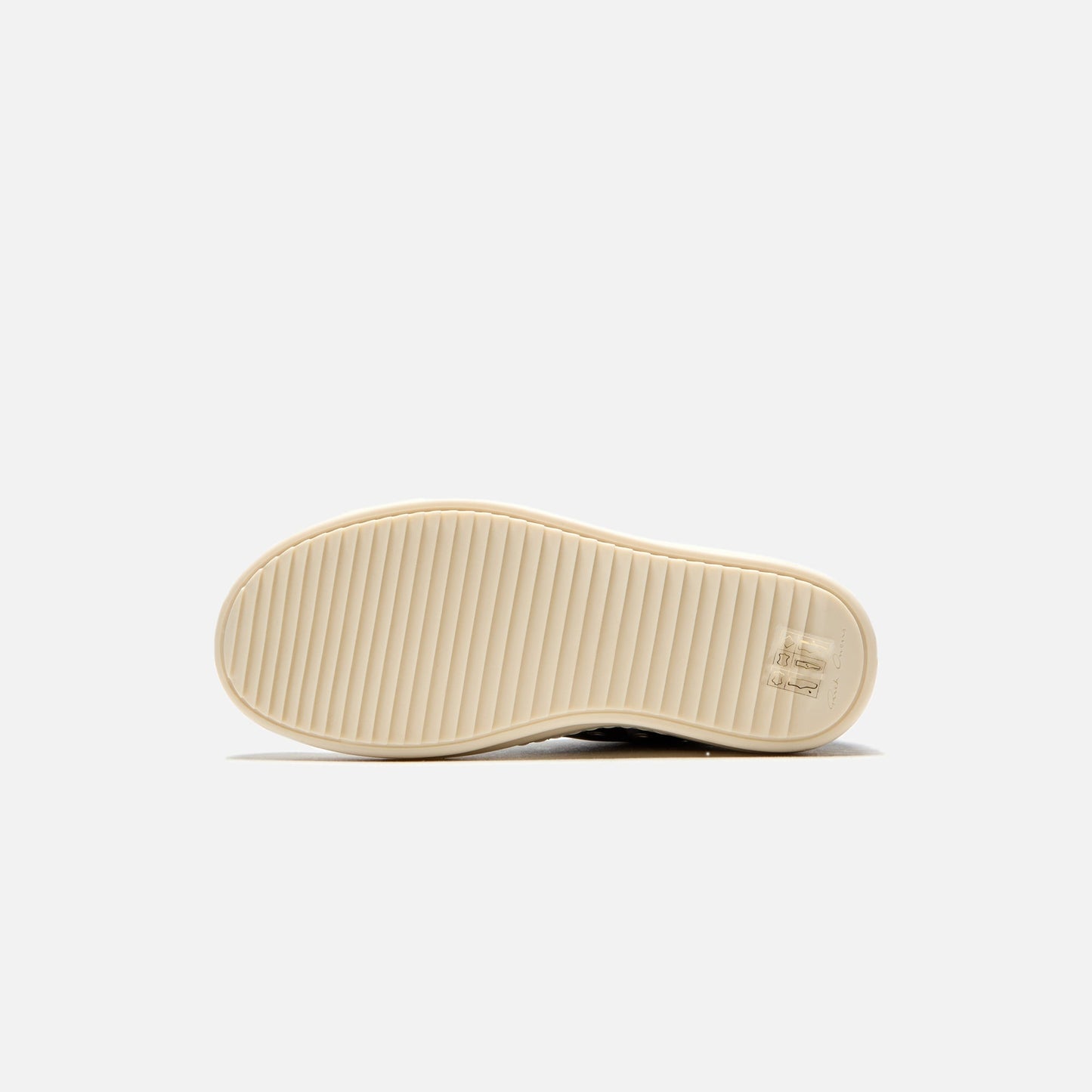 Kids Kith Rick Owens Kids Scarpe Pelle Low Sneakers - Black / Milk / Milk