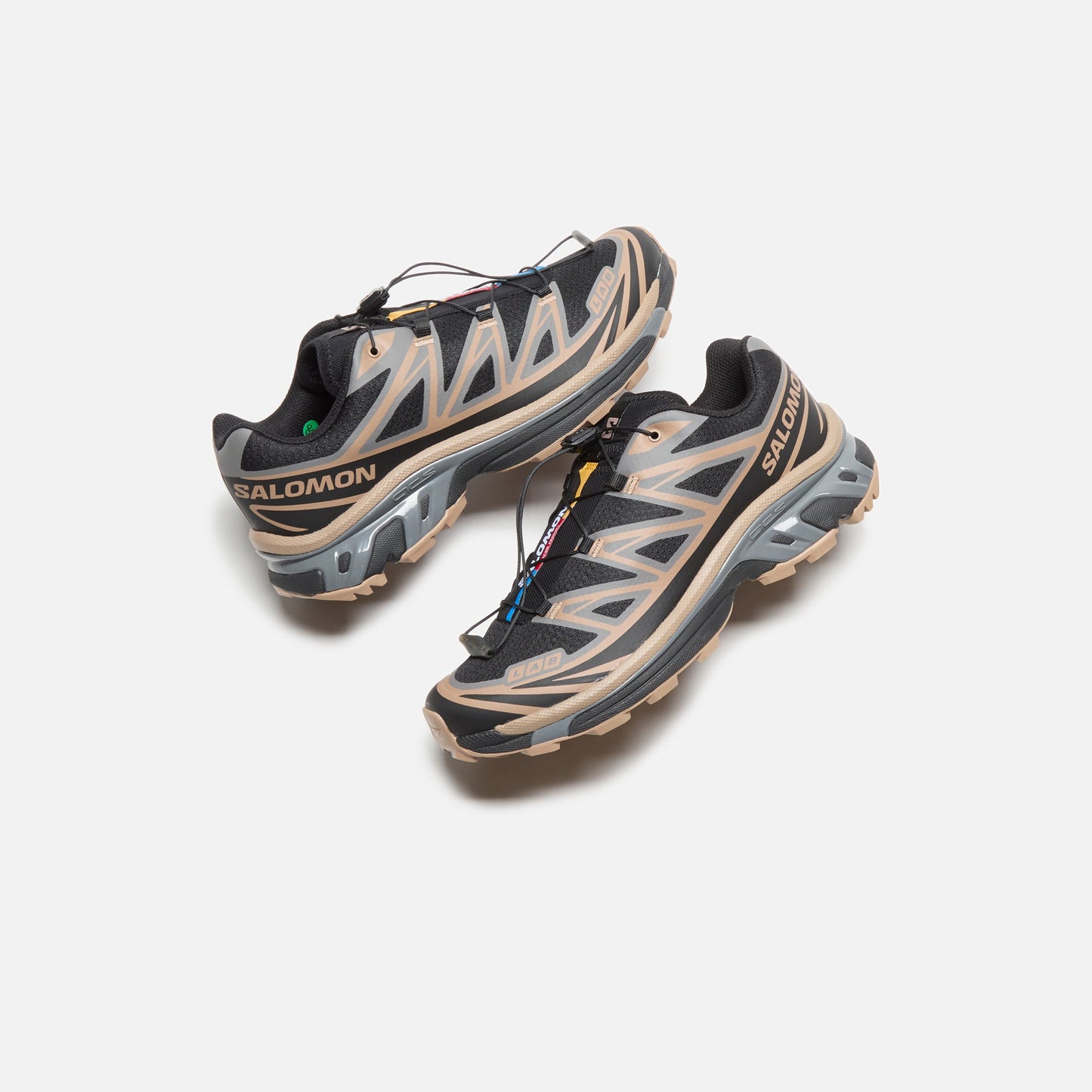 Men Kith Salomon XT-6 - Black / Portabella / Pewter