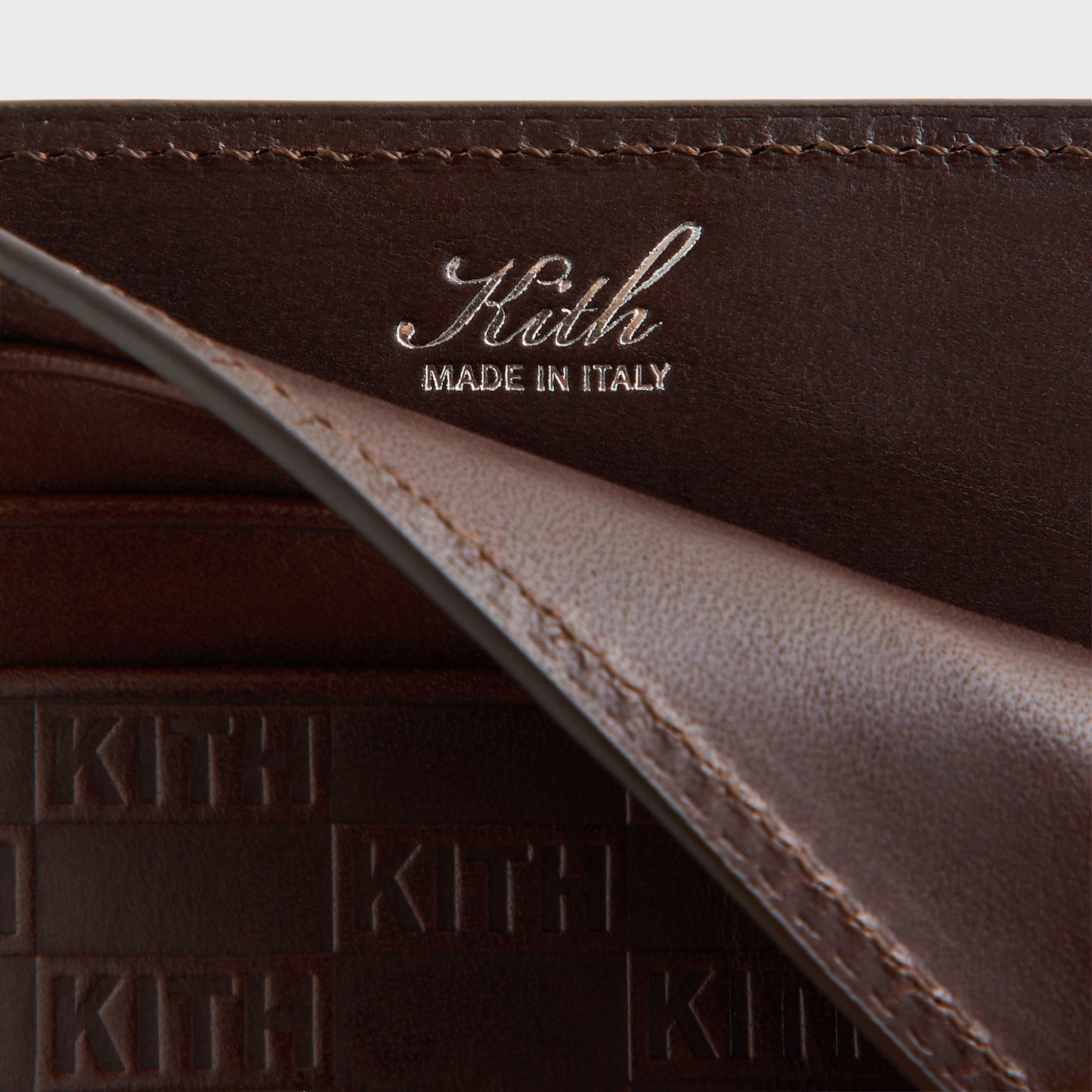 Men Kith Kith Monogram Card Holder - Incognito