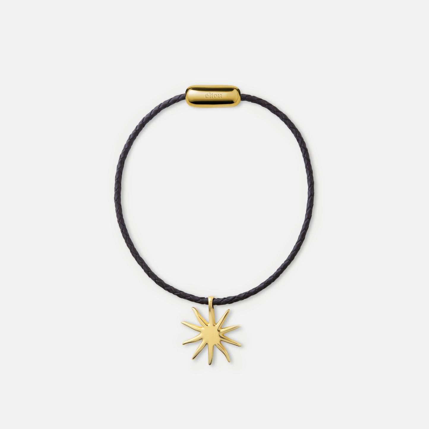Men|Women Kith Eliou Soluna Necklace - Black / Gold