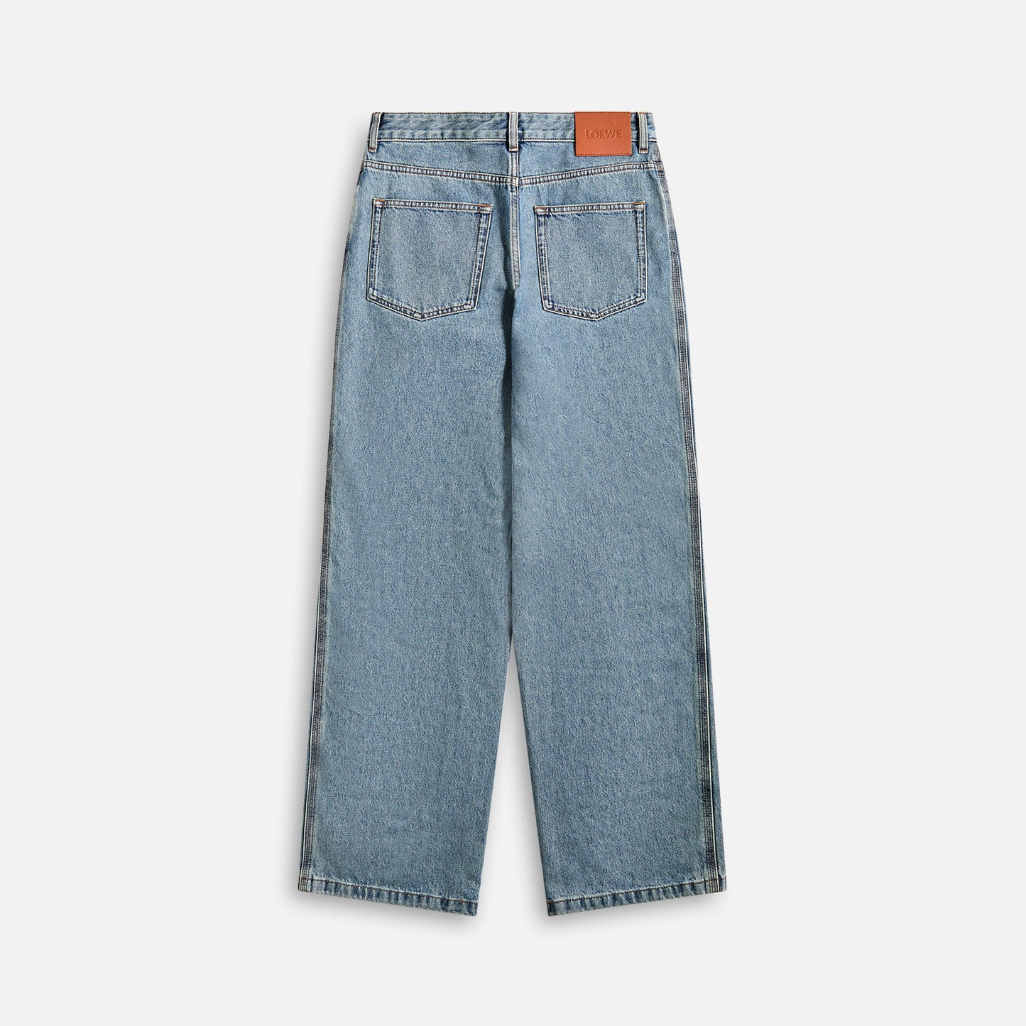 Men Kith Loewe Anagram Baggy Jeans - Blue