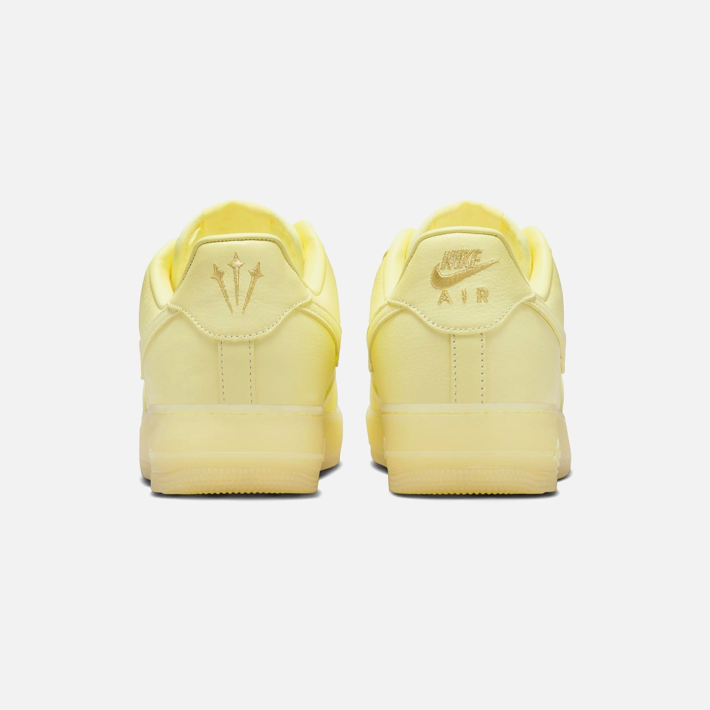 Men Kith Nike x NOCTA Air Force 1 Low - Citron Tint / Cobalt Tint / Metallic Si