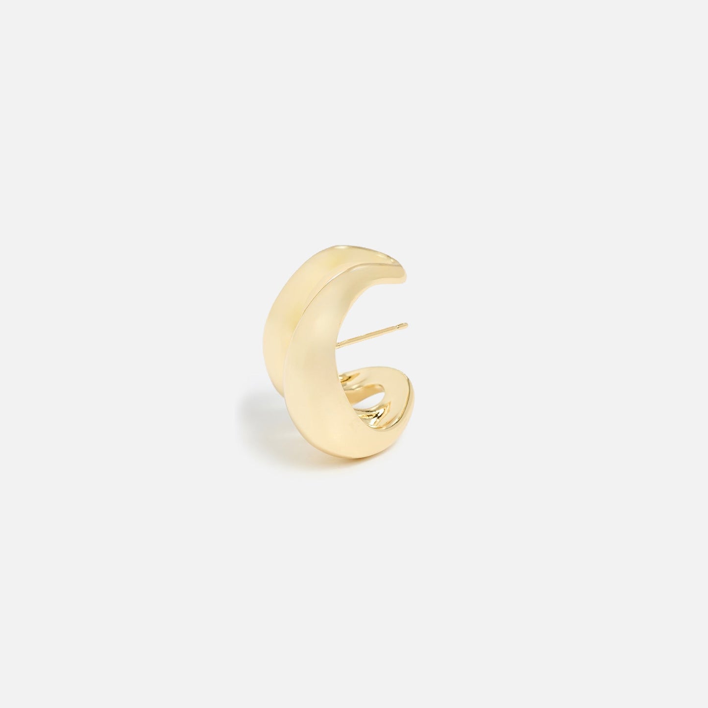 Women Kith SHASHI Double Odyssey Hoop Earring - Gold