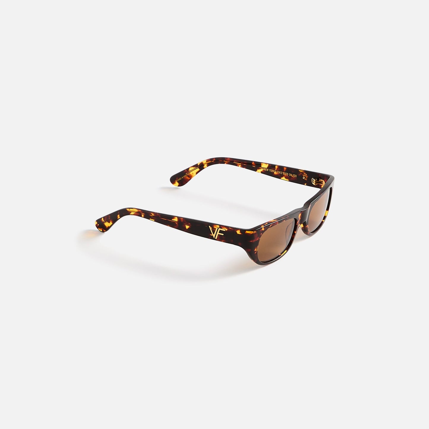 Men Kith Vintage Frames Bowery Tortoise Brown Acetate - Orange