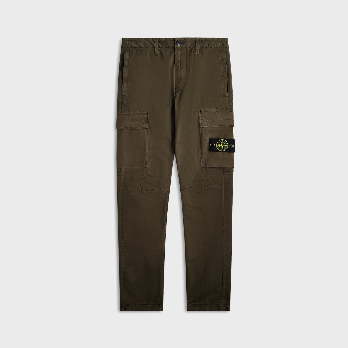 Men Kith Stone Island Stretch-Tc Garment Dyed Pant - Military Green