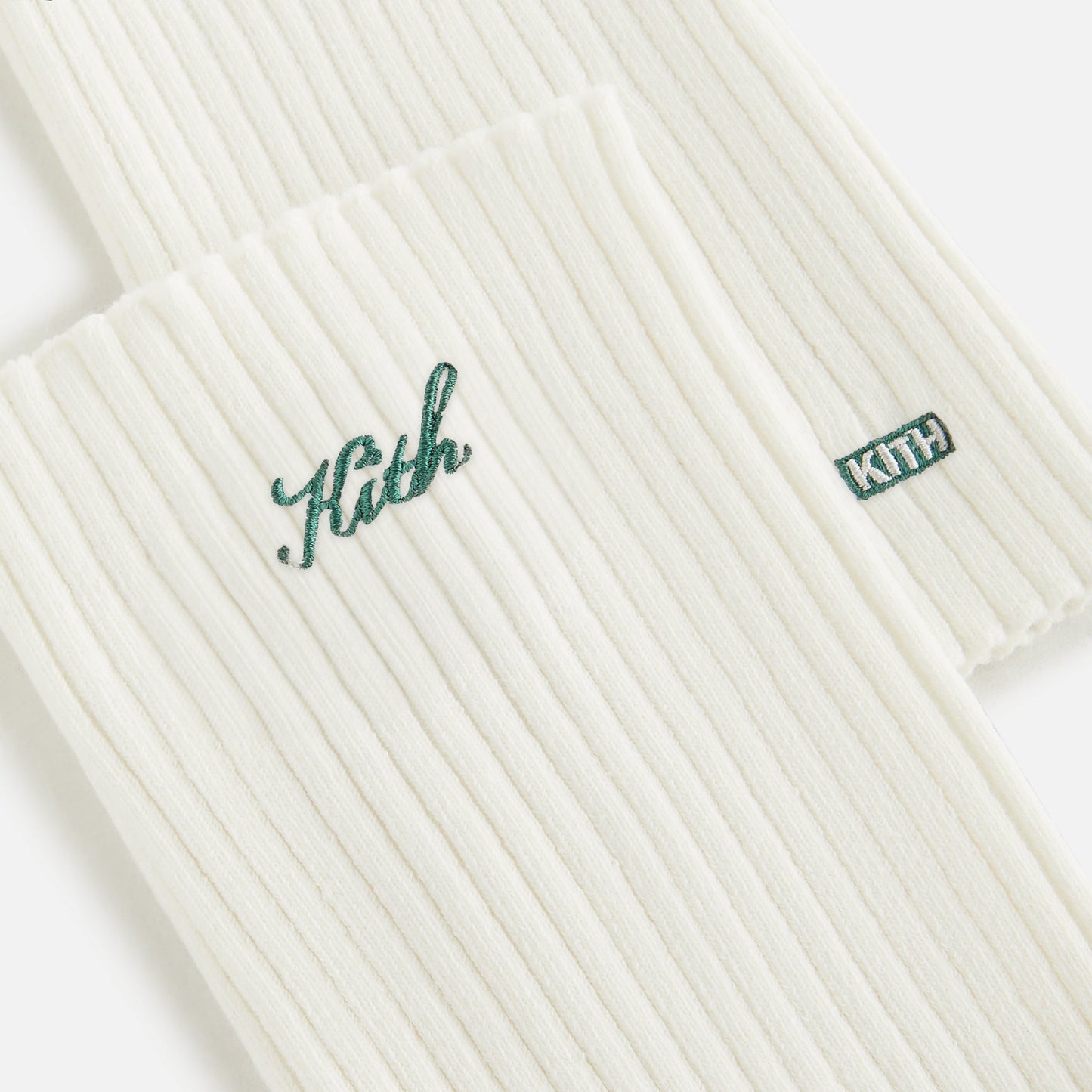 Women Kith Kith Women Script Logo Leg Warmer - Whisper