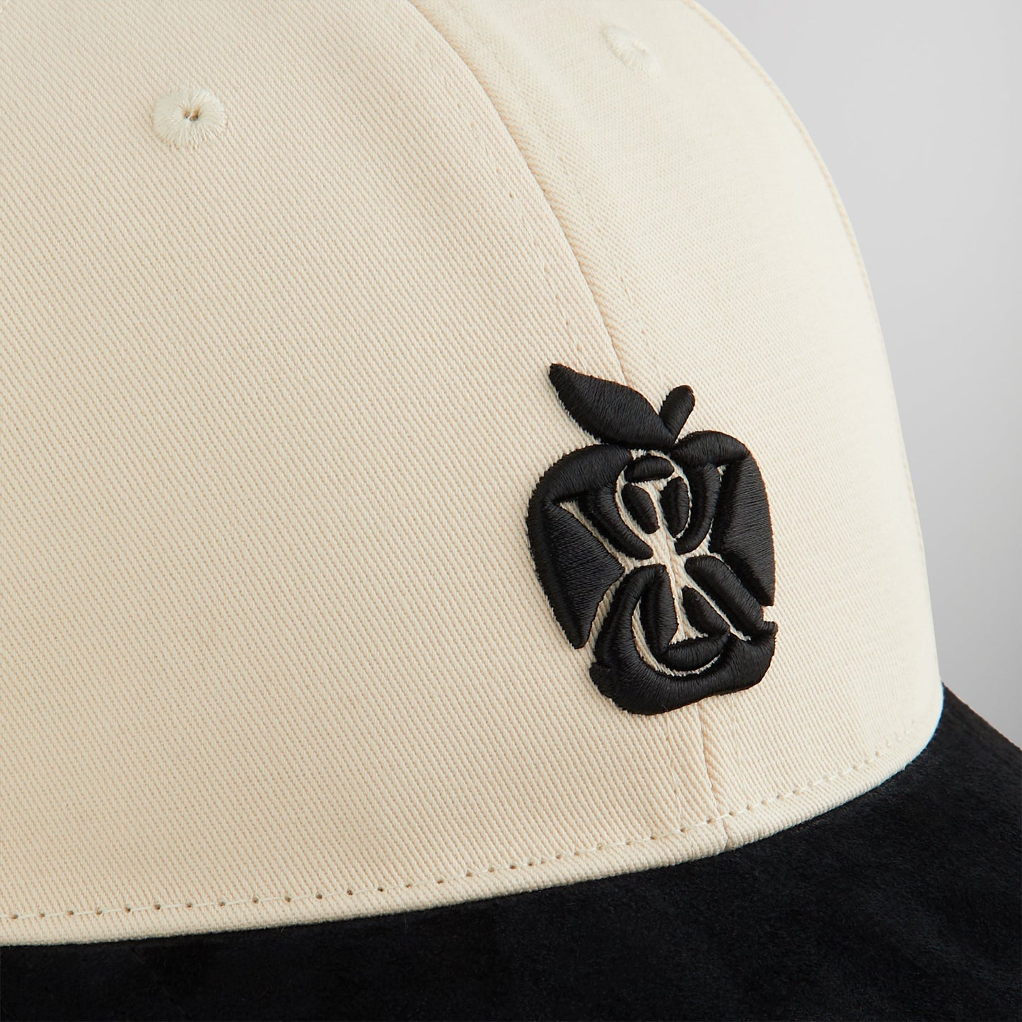 Men Kith Kith Two Tone Suede Brim Aaron Classic Cap - Black