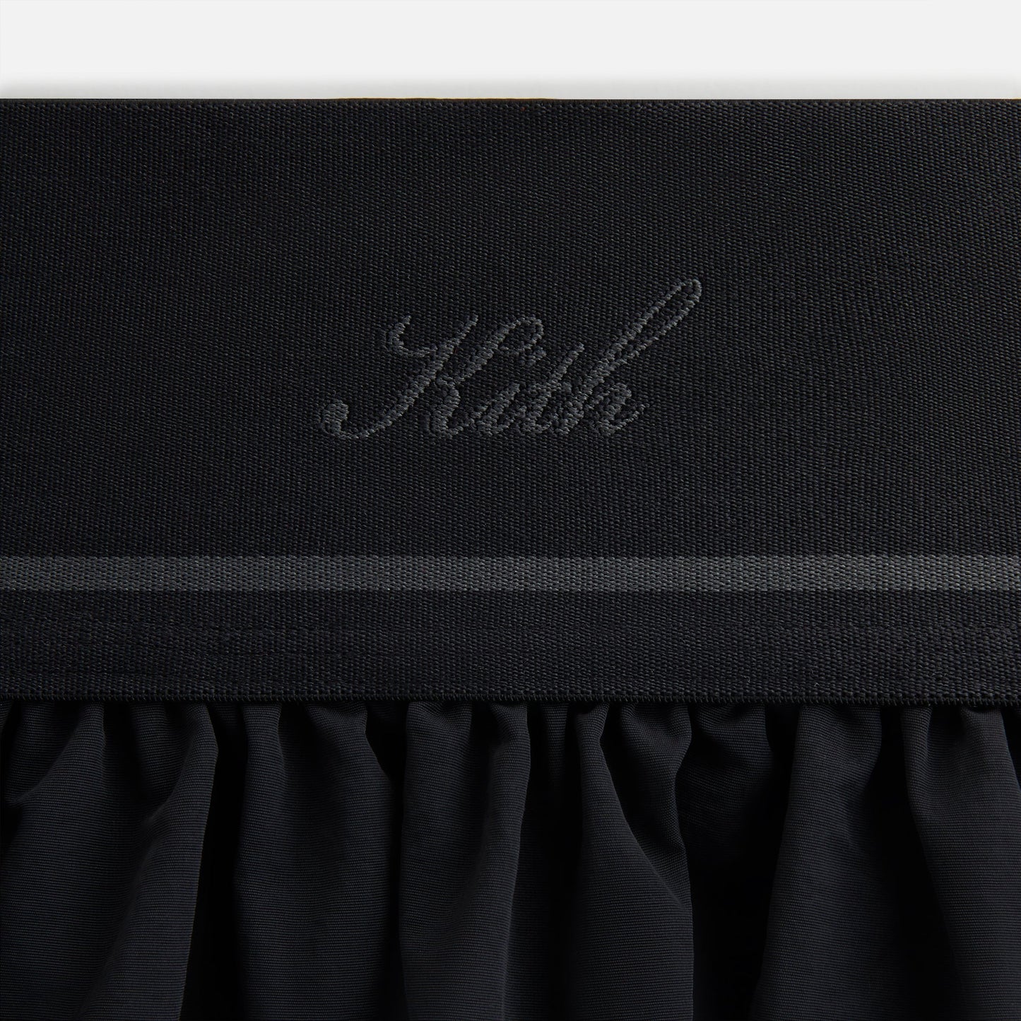 Women Kith Kith Women Nadine Nylon Maxi Skirt - Black