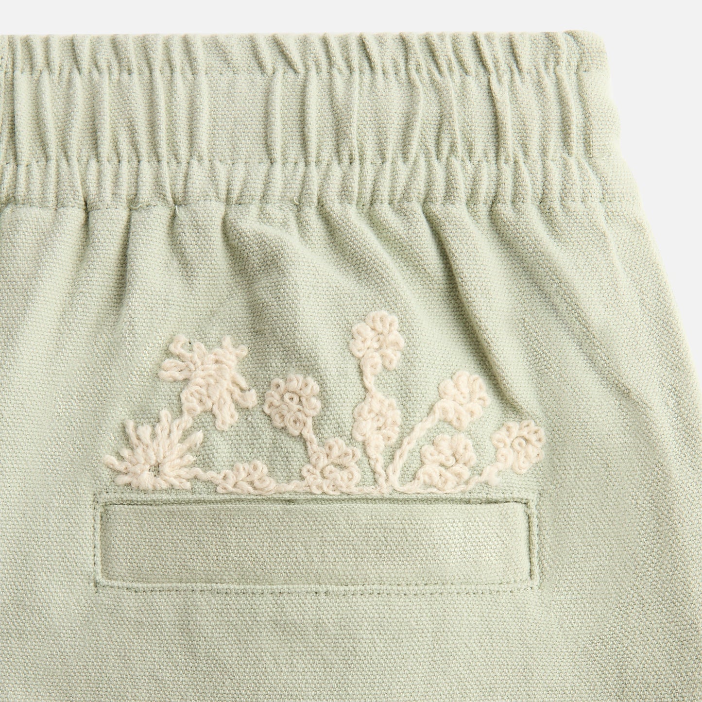 Kids Kith Kith Kids Floral Fairfax Short - Mint