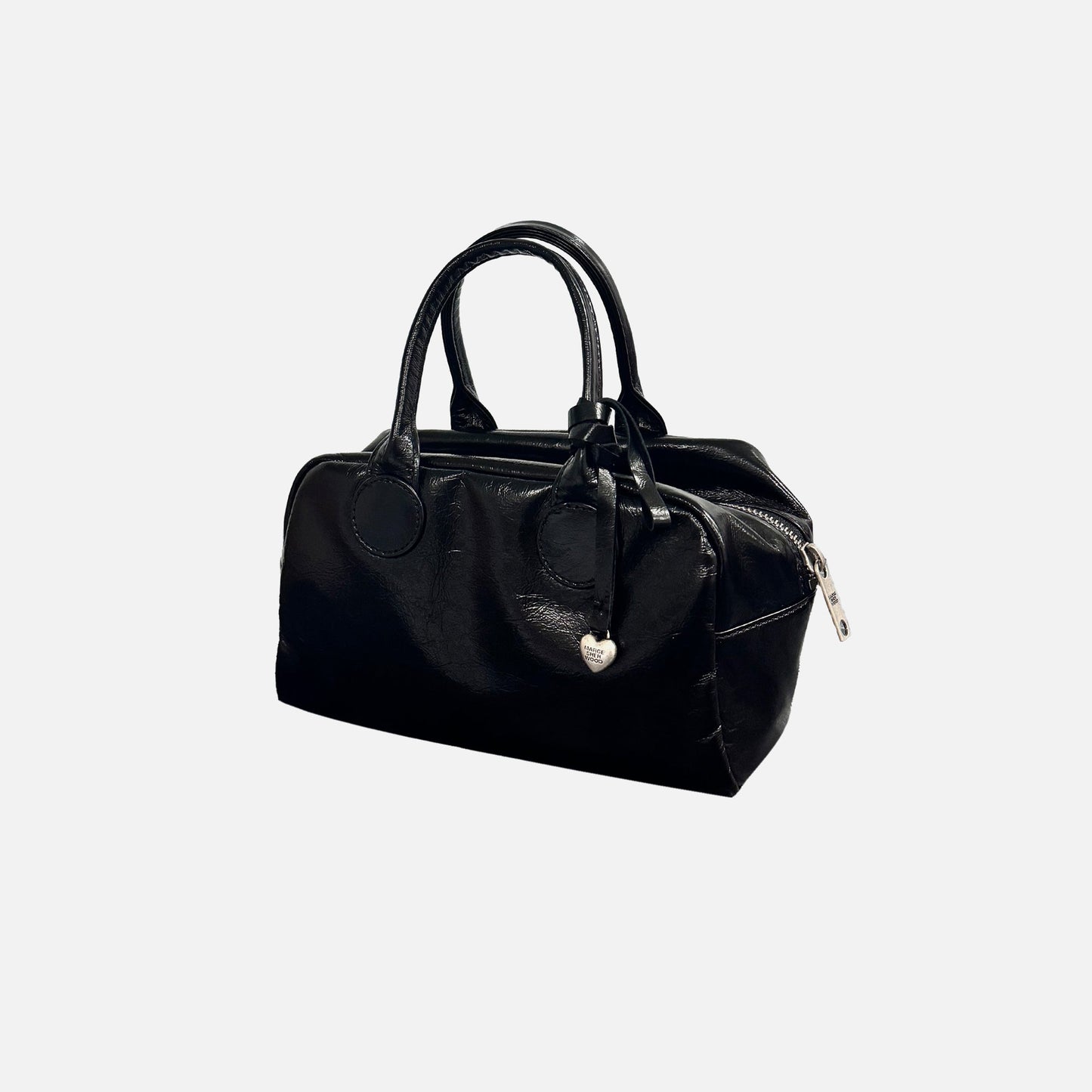 Women Kith MARGESHERWOOD Soft Bowling Bag - Crinkle Black