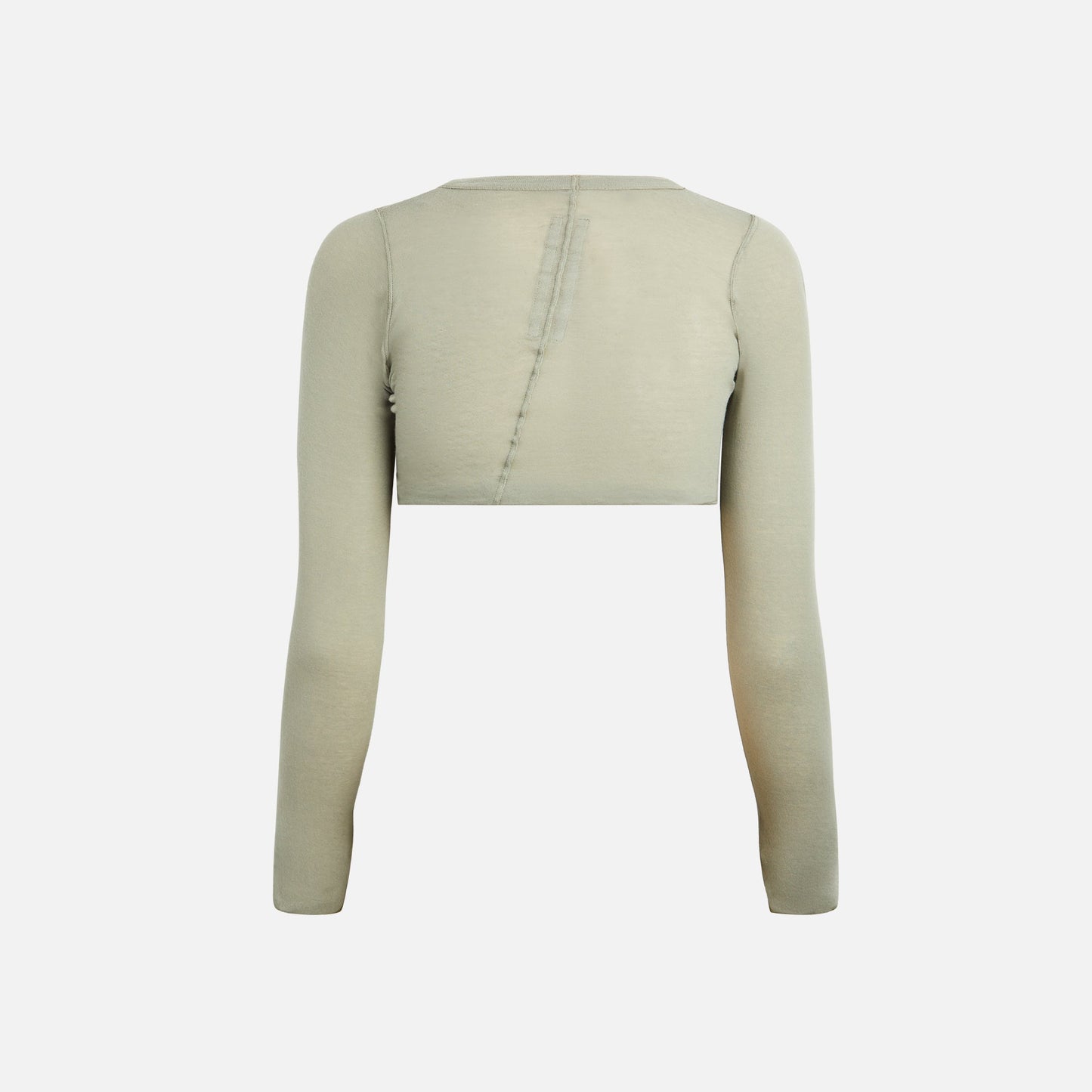 Women Kith Rick Owens Long Sleeve Crop Top - Celadon