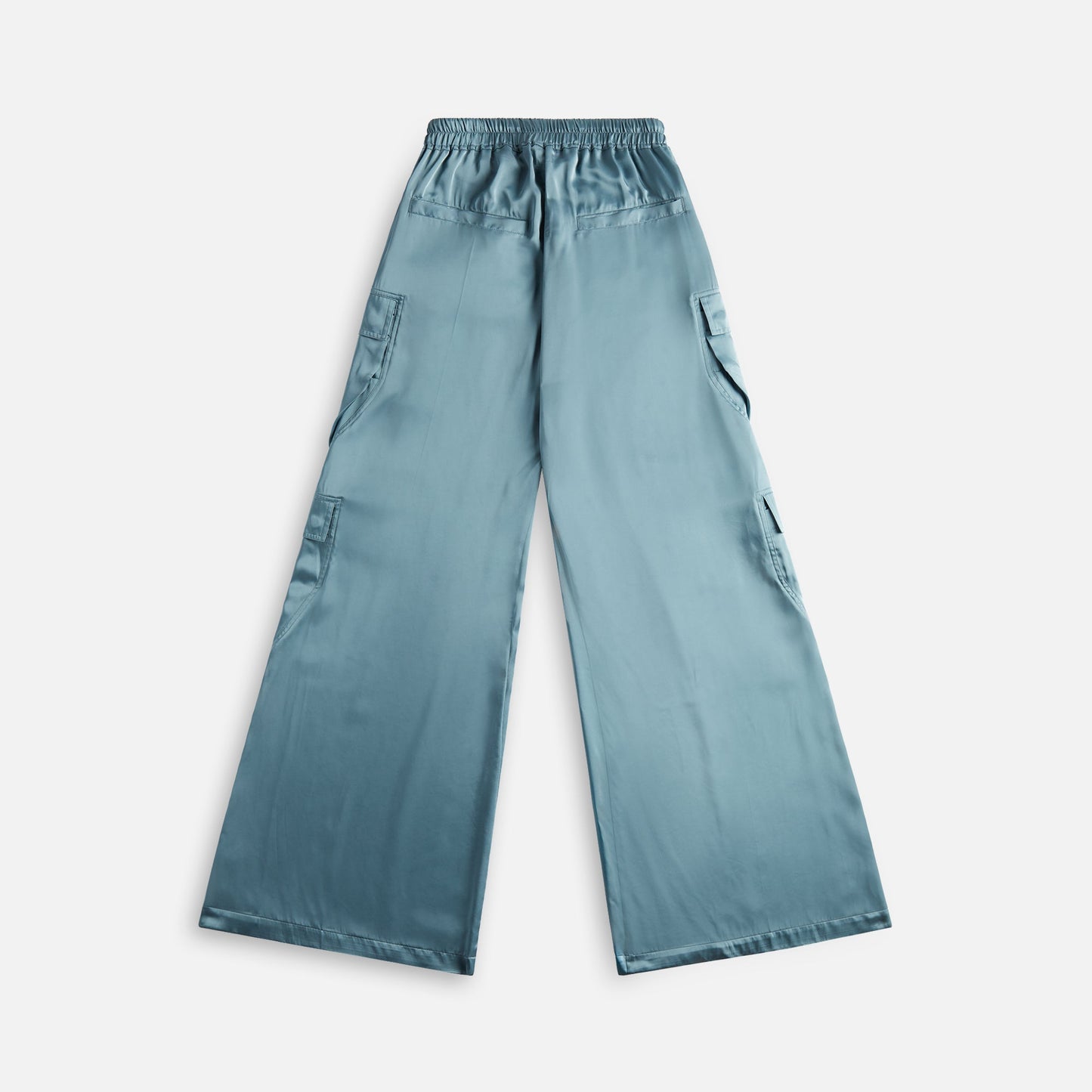 Women Kith Rick Owens Cargobelas Charmeuse Cargo Pant - Mouthwash