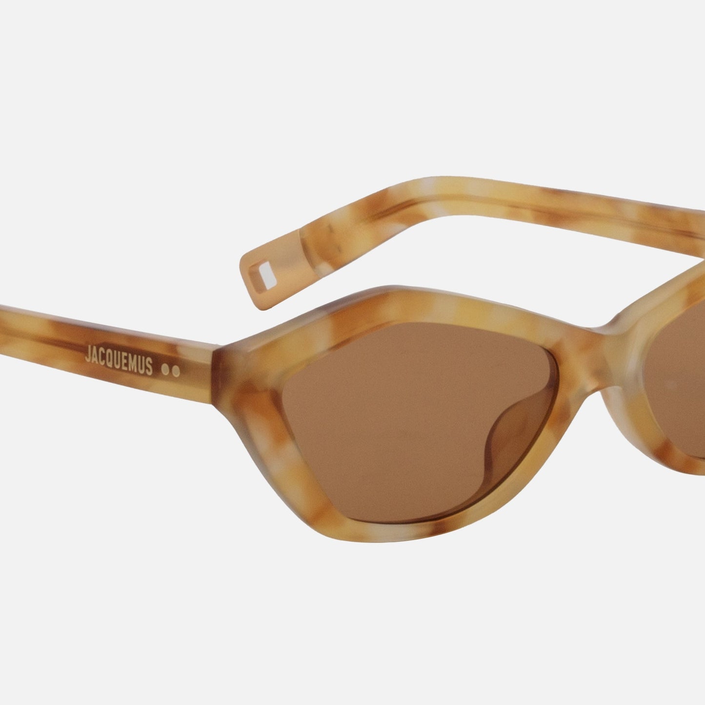 Women Kith Jacquemus Bambino Sunglasses - Beige T-Shell