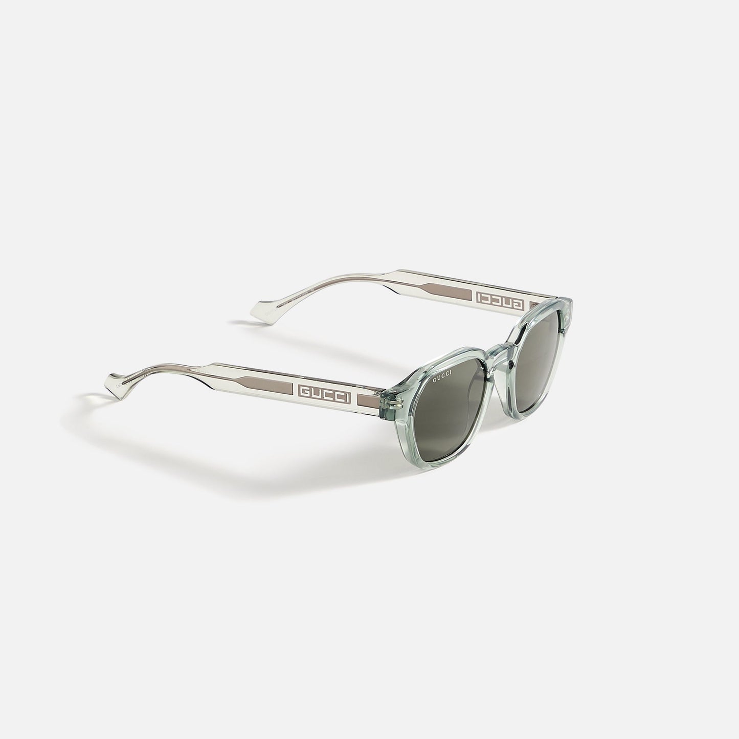 Men Kith Gucci Square Frames - Grey