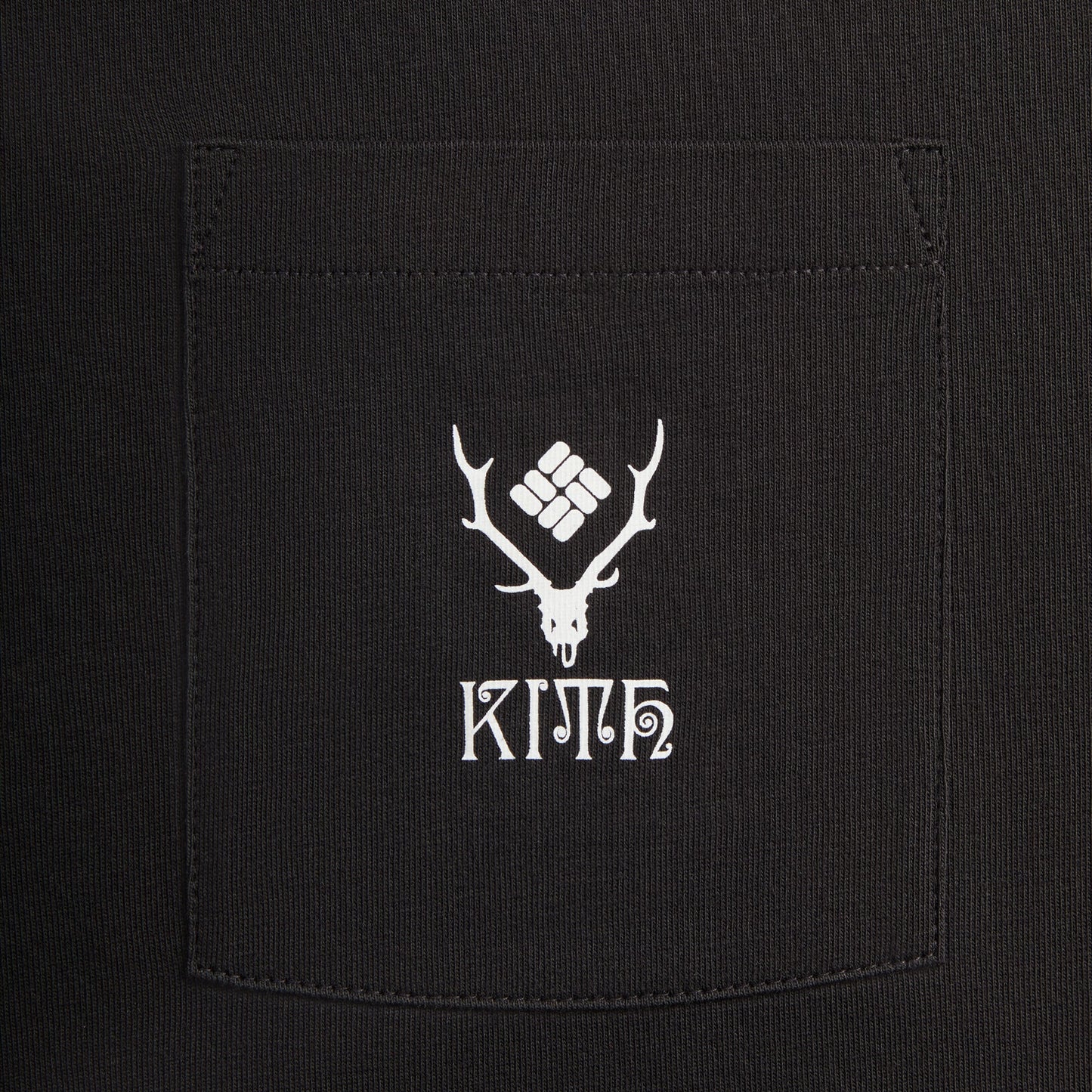 Men Kith Kith & South2 West8 for Columbia City Pocket Tee - Black