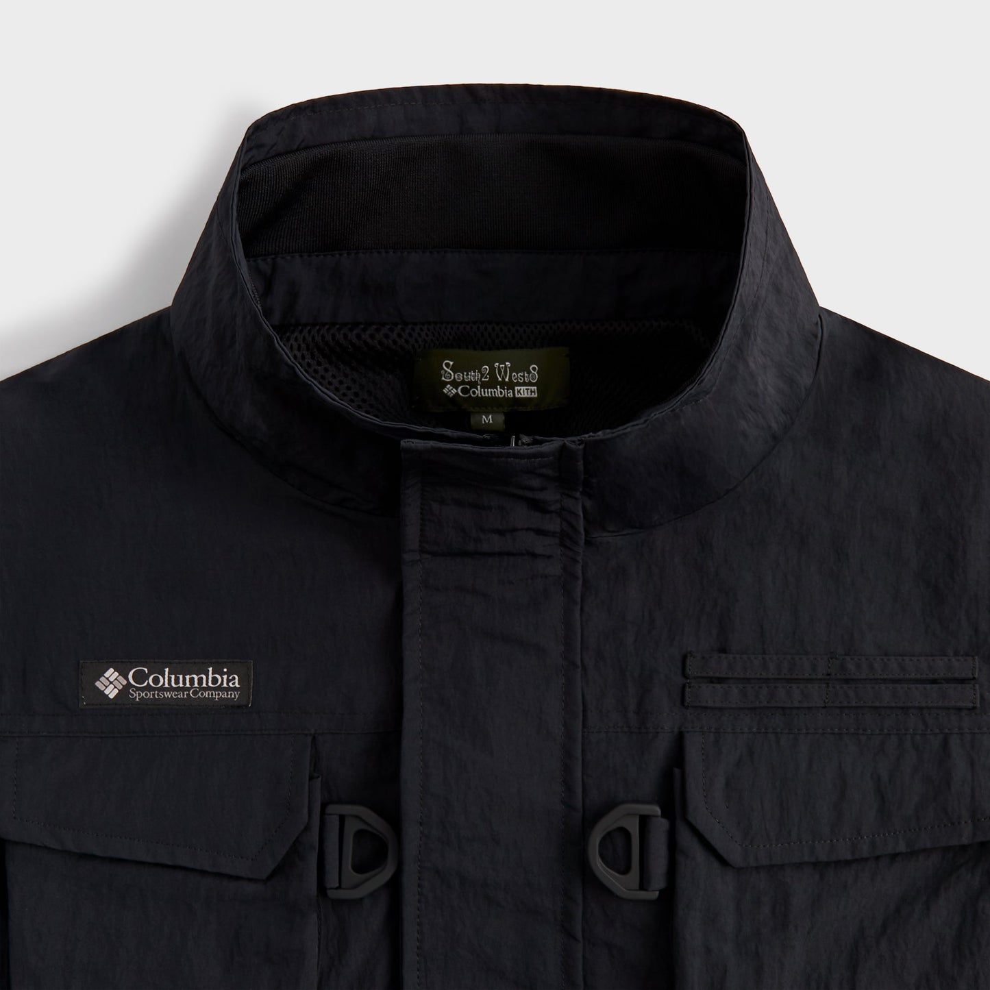 Men Kith Kith & South2 West8 for Columbia Multi Pocket Jacket - Black