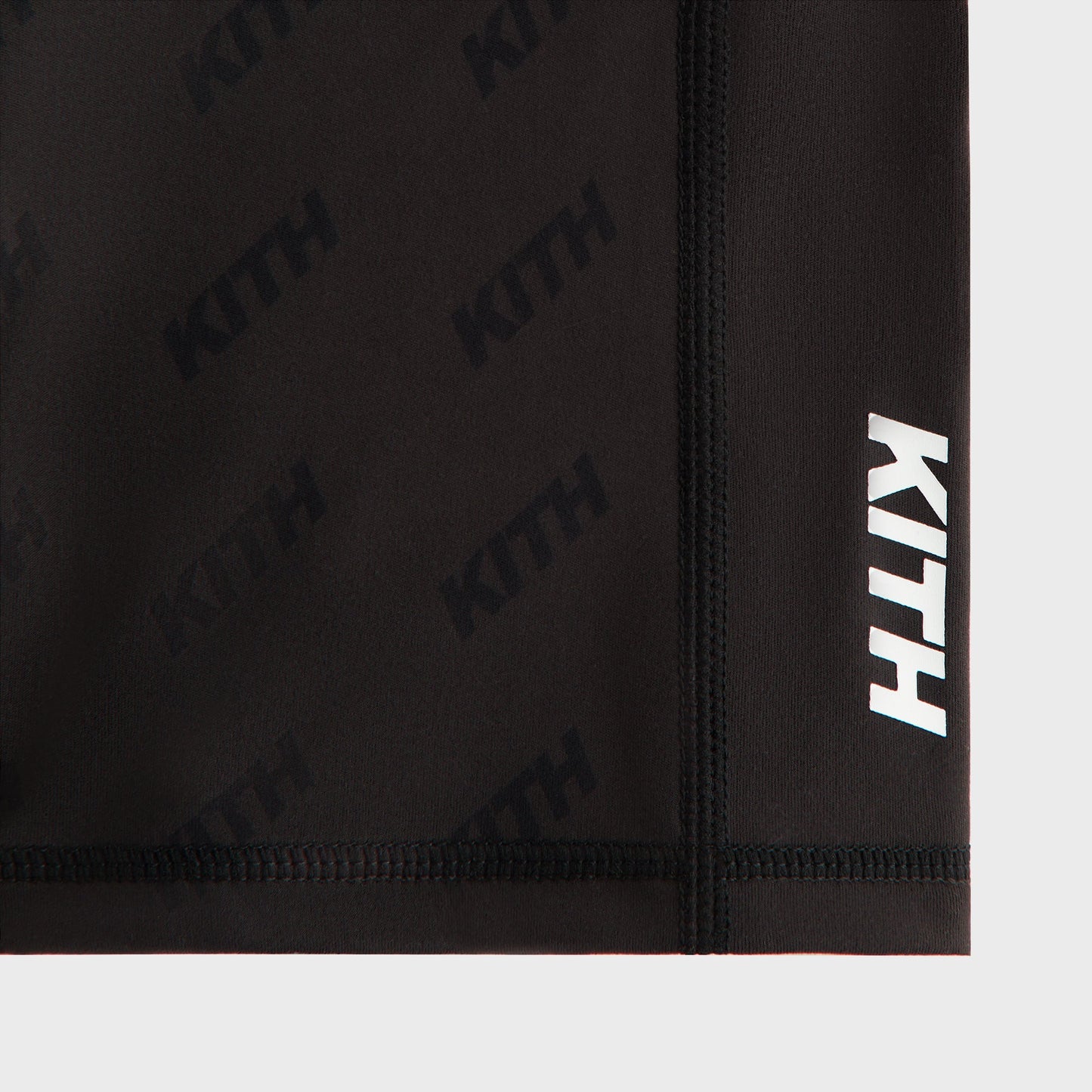 Kids Kith Kith Kids Monogram Active Biker Short - Black