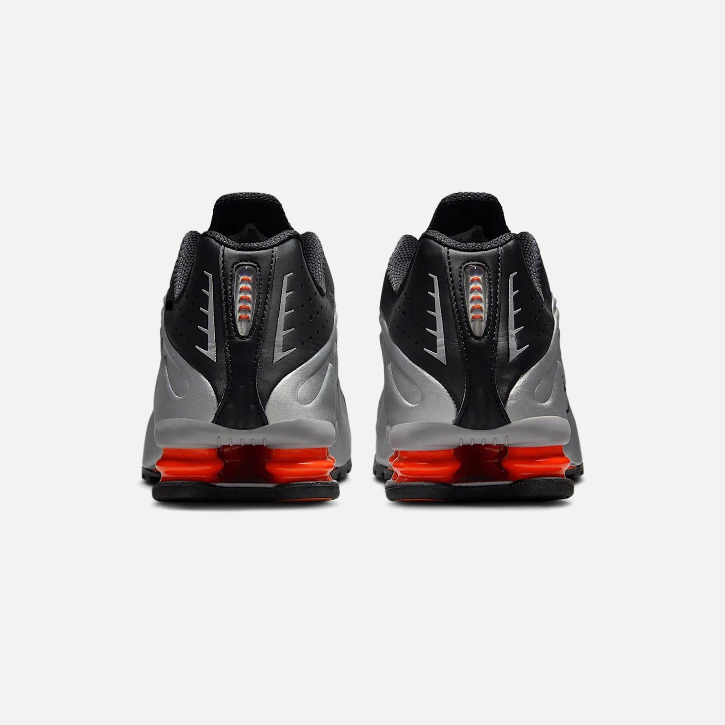Men Kith Nike Shox R4 - Metallic Silver / Black / Picante Red / Metallic Silver